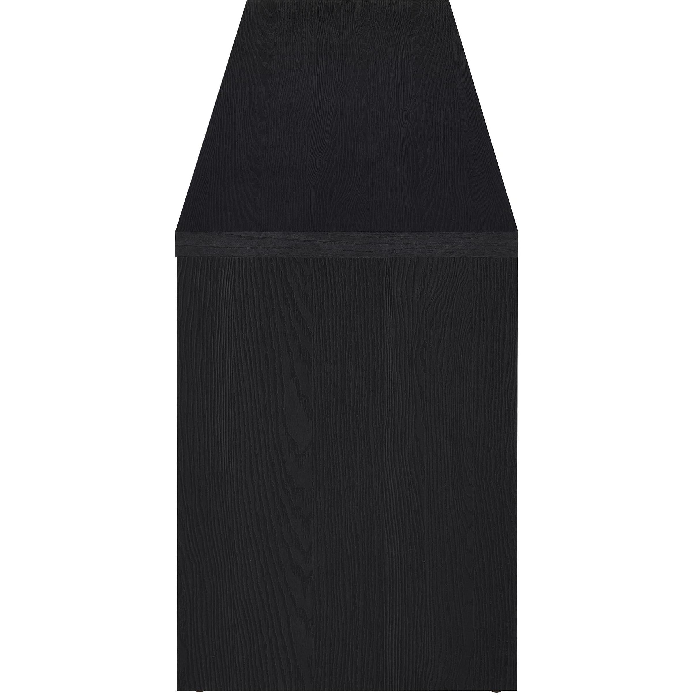  Coaster Furniture Rutland 705803 78-inch 3-drawer TV Stand Media Console - Black IMAGE 6