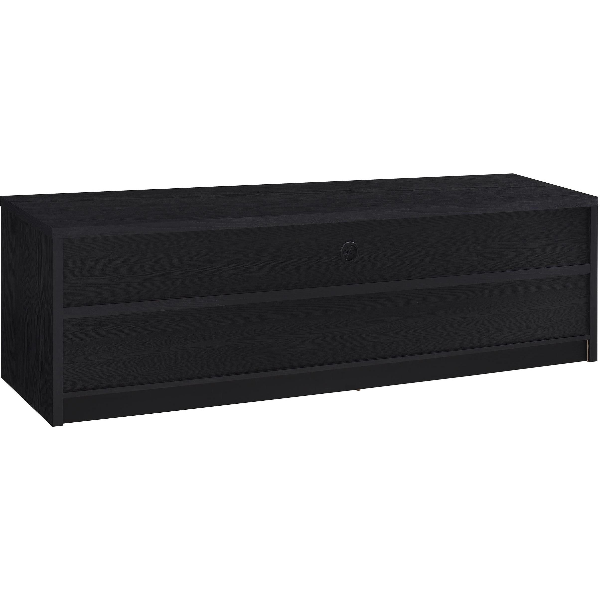  Coaster Furniture Rutland 705803 78-inch 3-drawer TV Stand Media Console - Black IMAGE 7