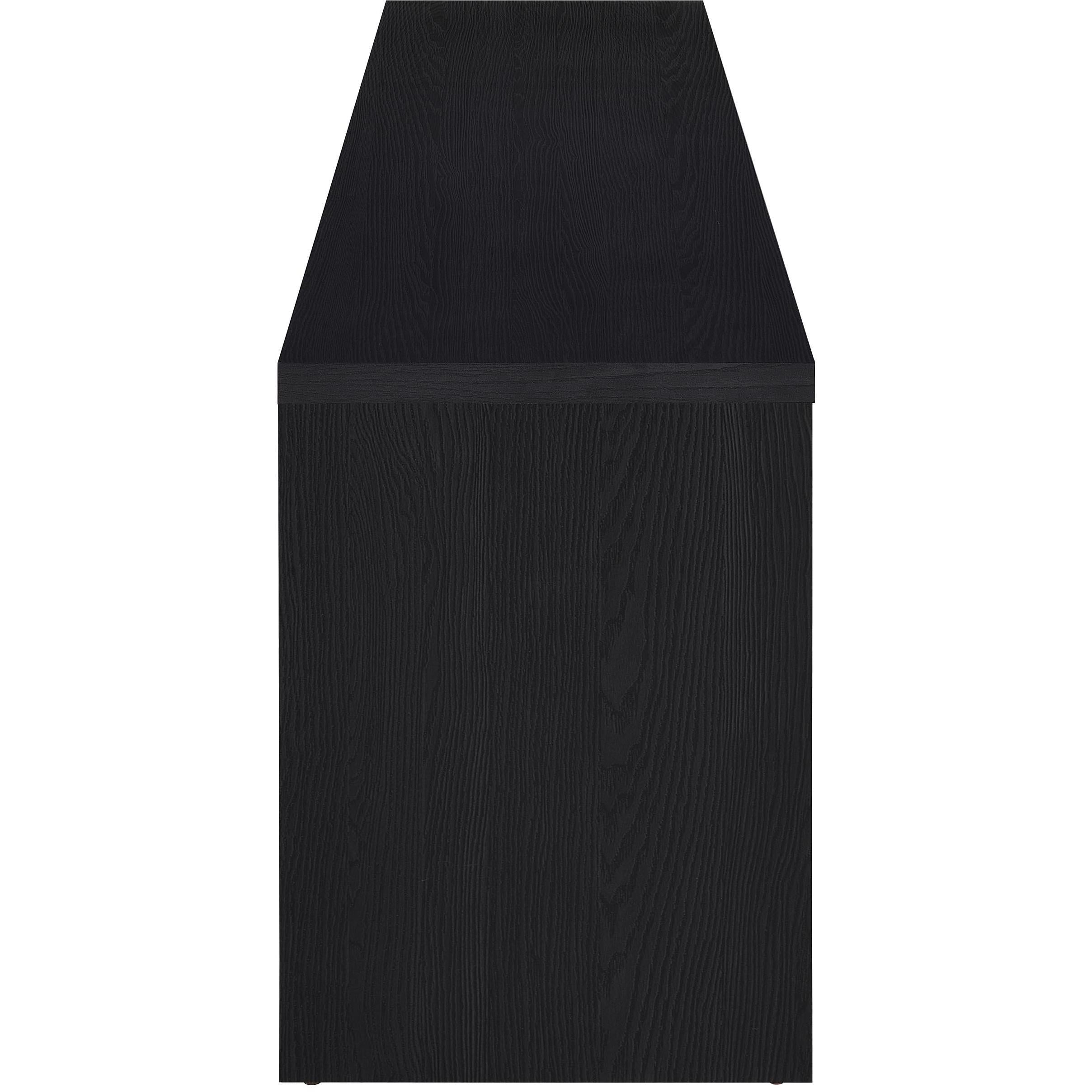  Coaster Furniture Rutland 705803 78-inch 3-drawer TV Stand Media Console - Black IMAGE 9