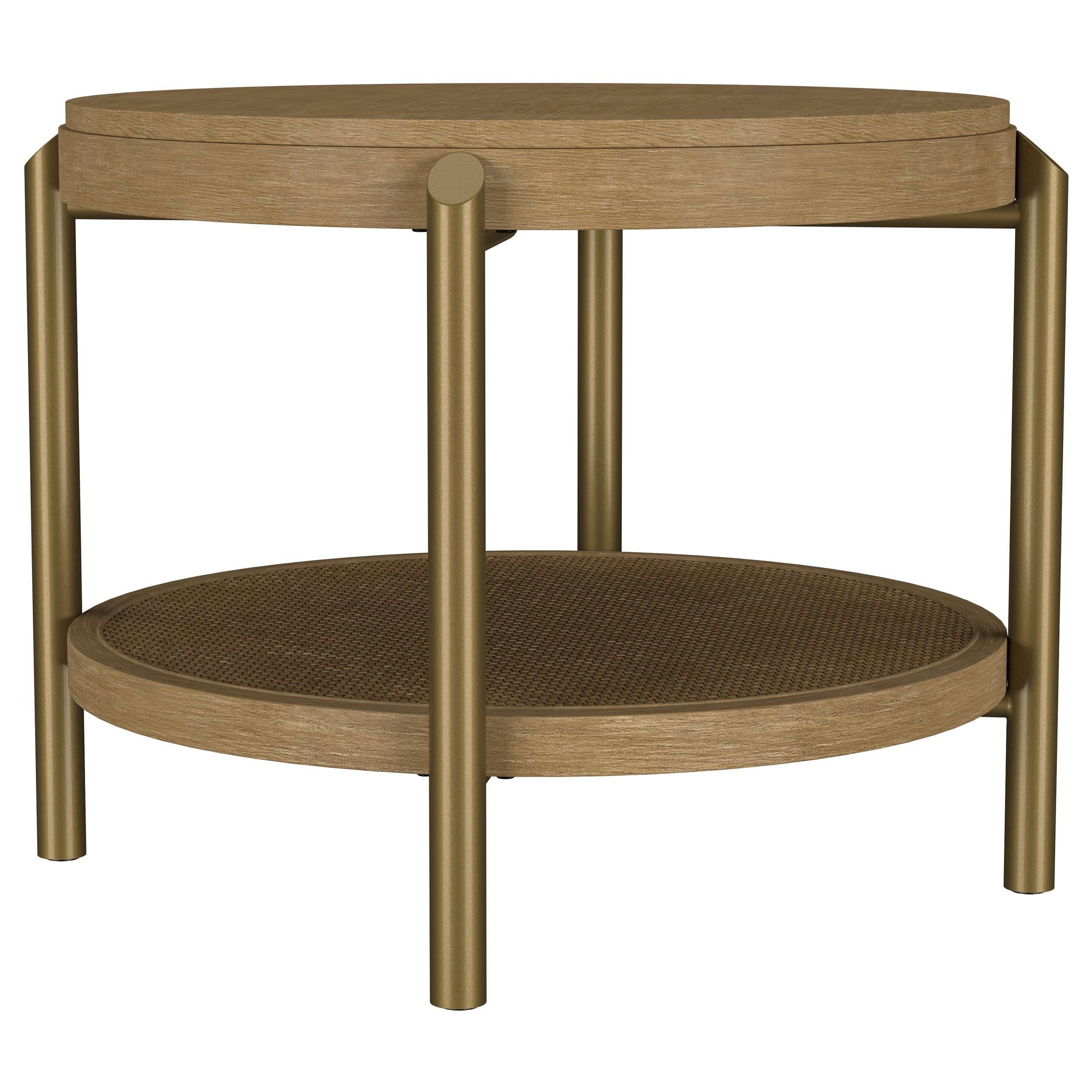  Coaster Furniture Arini 706188-S2 2-piece Round Coffee and End Table Set - Sand Wash IMAGE 13