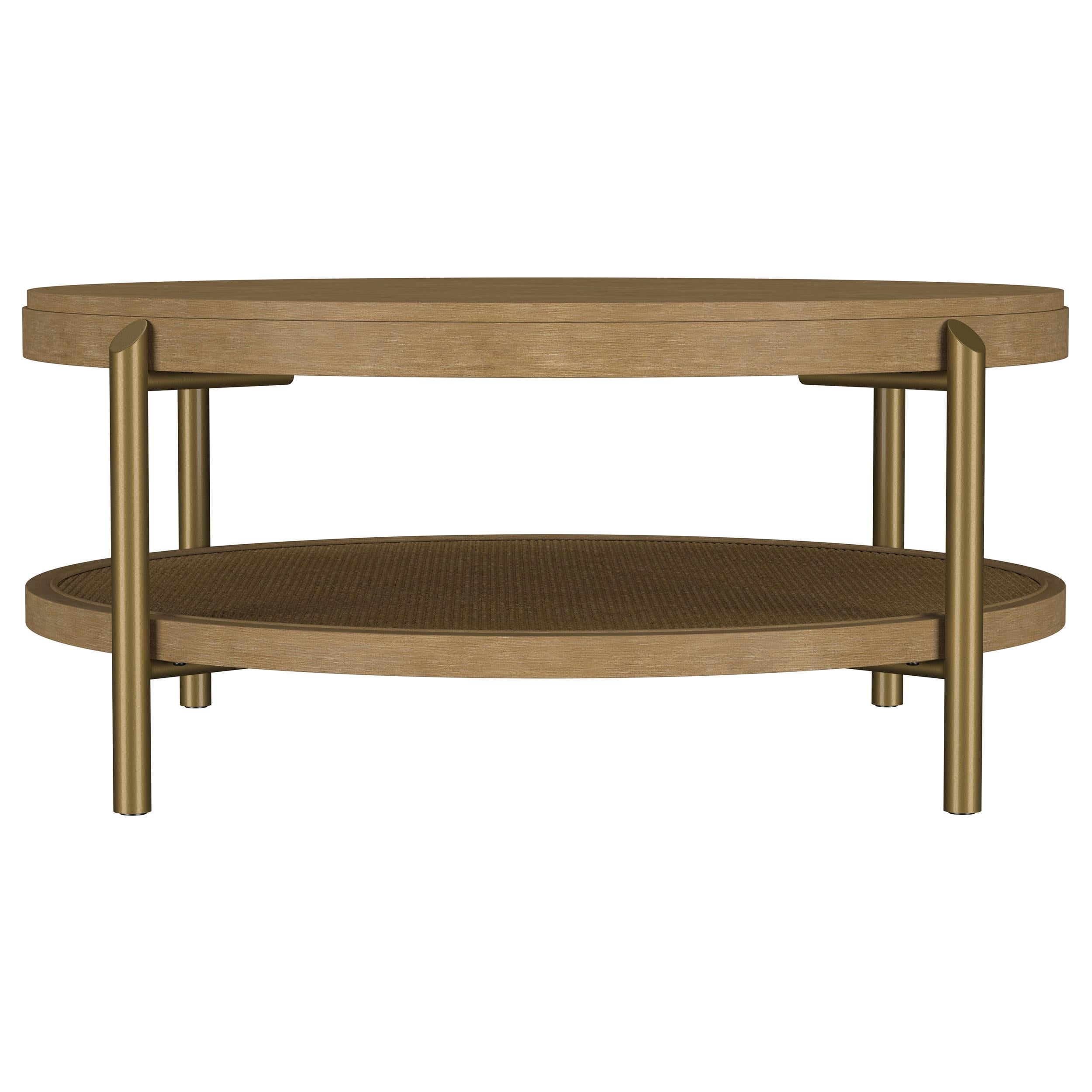  Coaster Furniture Arini 706188-S3 3-piece Round Coffee and End Table Set - Sand Wash IMAGE 4