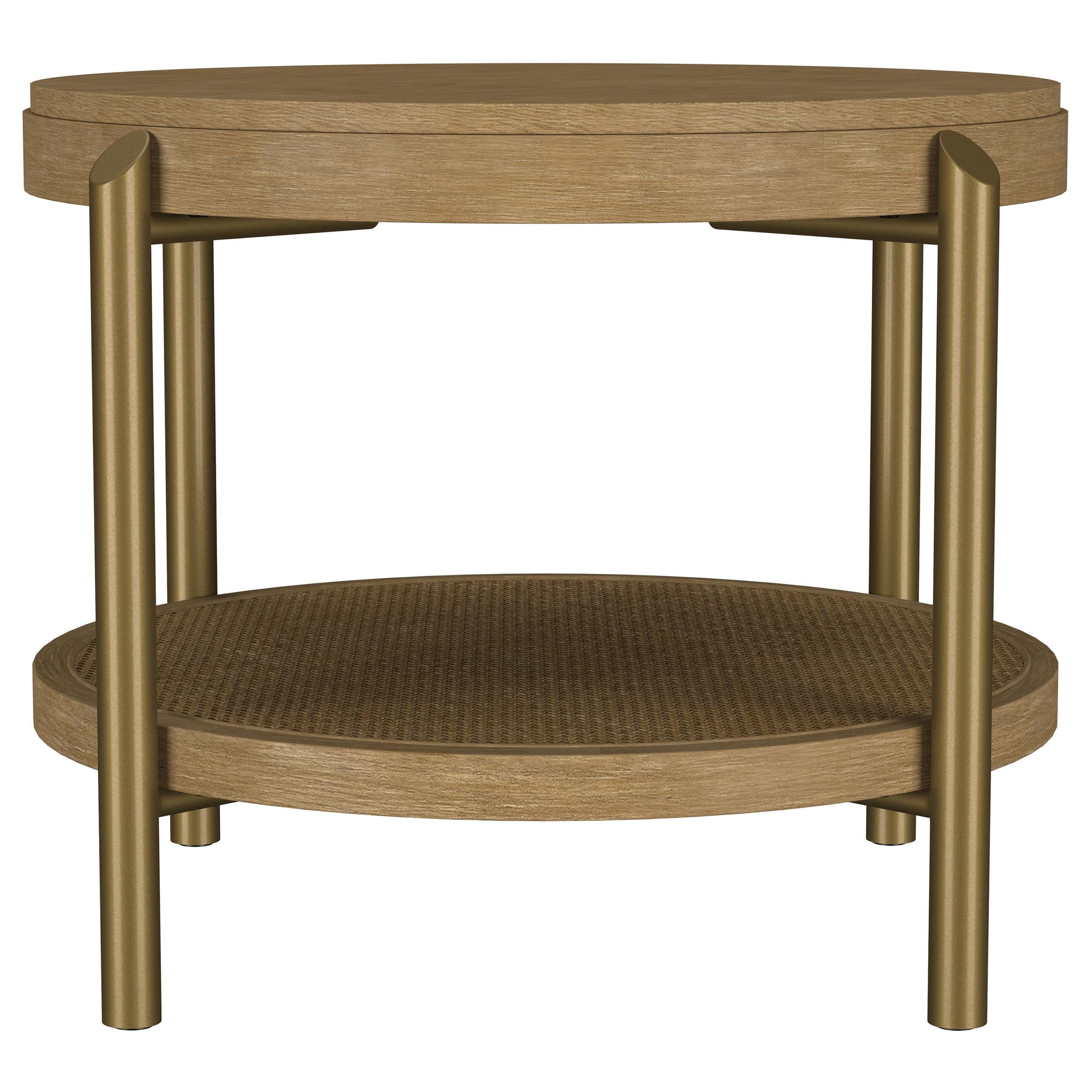  Coaster Furniture Arini 706188-S3 3-piece Round Coffee and End Table Set - Sand Wash IMAGE 9