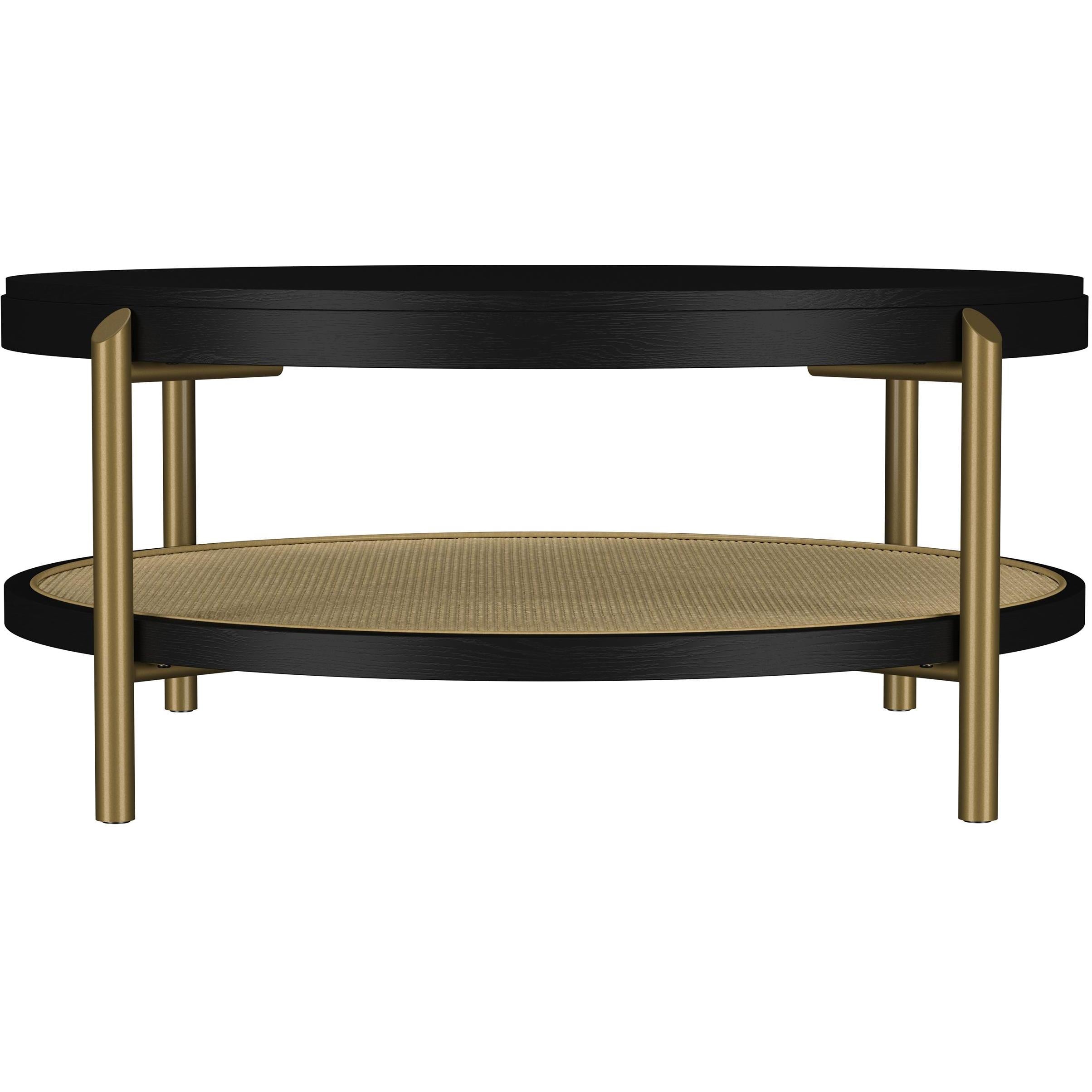  Coaster Furniture Arini 706198-S3 3-piece Round Coffee and End Table Set - Black IMAGE 7