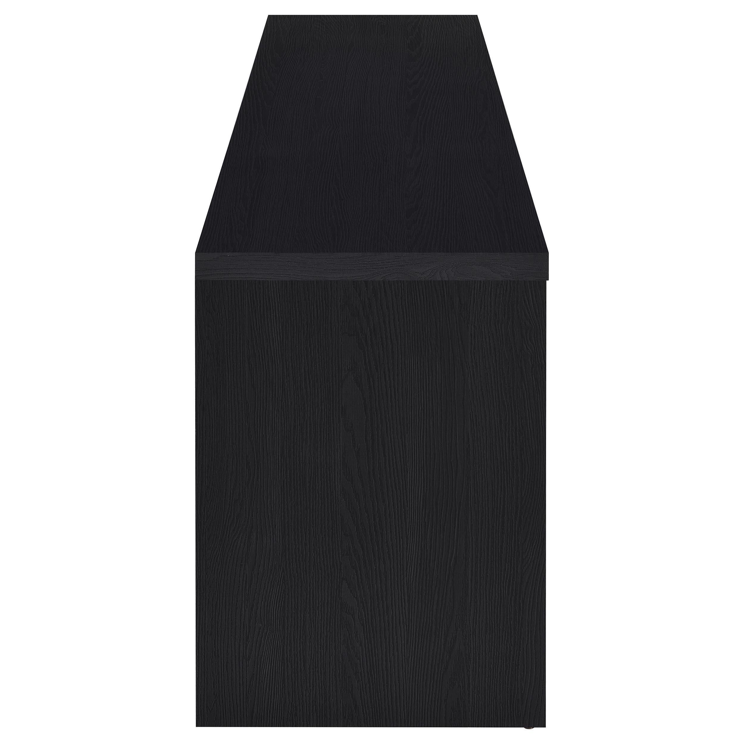 Coaster Furniture Winfield 706222 60-inch 2-door TV Stand Media Console - Black IMAGE 3