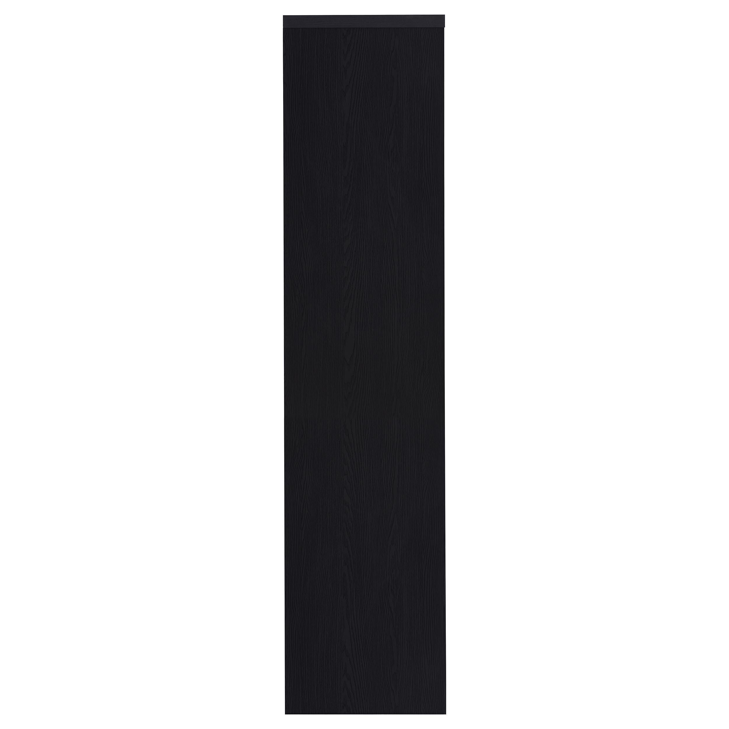  Coaster Furniture Winfield 706224 3-shelf Media Tower Entertainment Pier - Black IMAGE 3