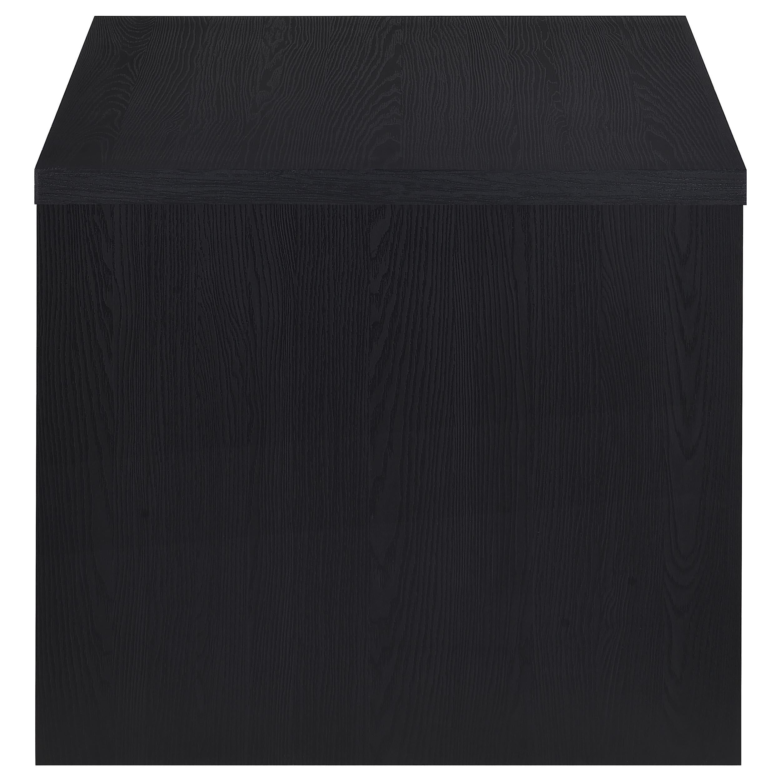  Coaster Furniture Knapp 706227 Engineered Wood Square End Table - Black IMAGE 7