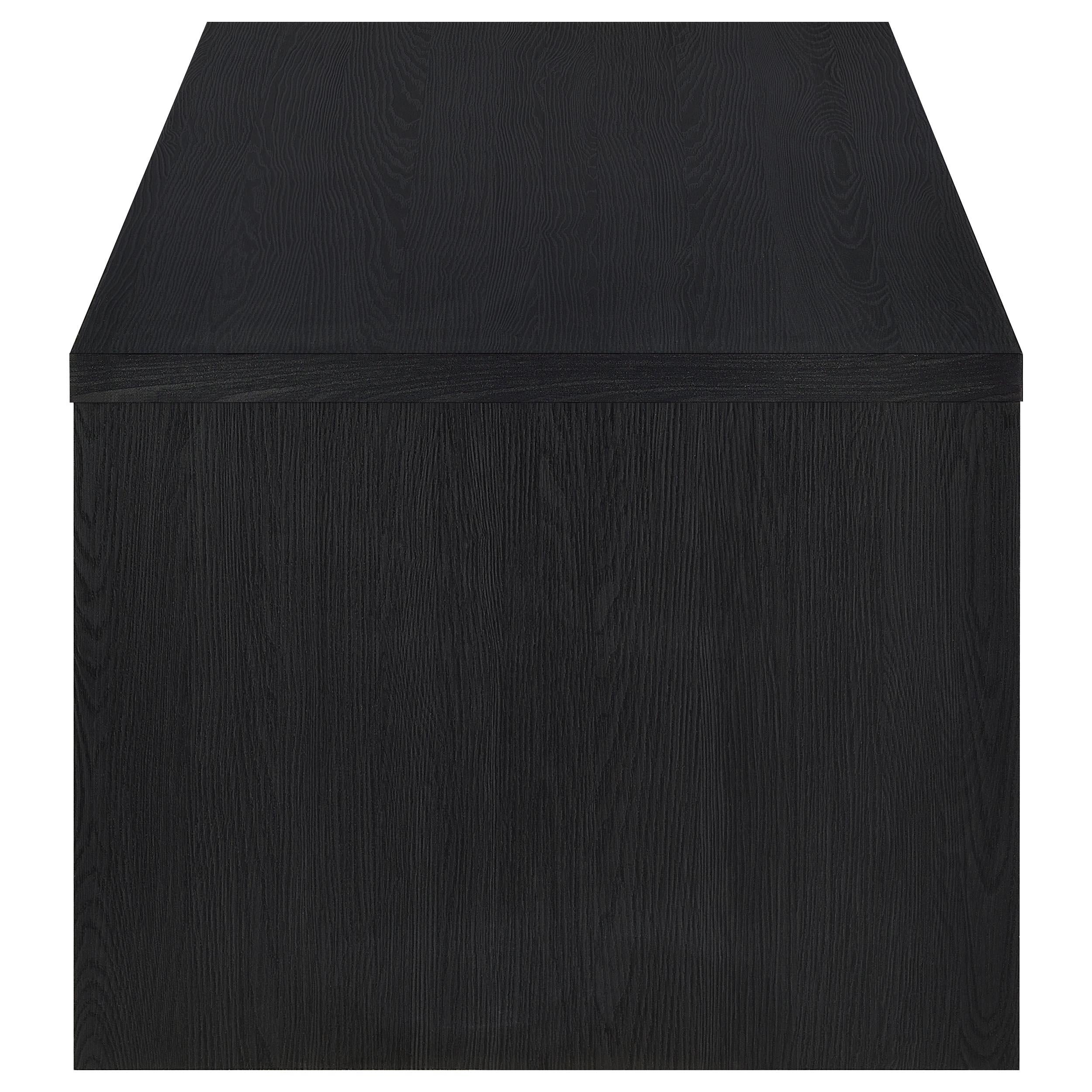  Coaster Furniture Knapp 706228 Lift Top Coffee Table with Dual Drawers - Black IMAGE 7