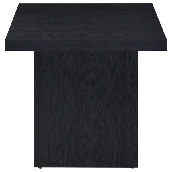 Coaster Furniture Max 706277 Square Engineered Laminate Side Table - Black