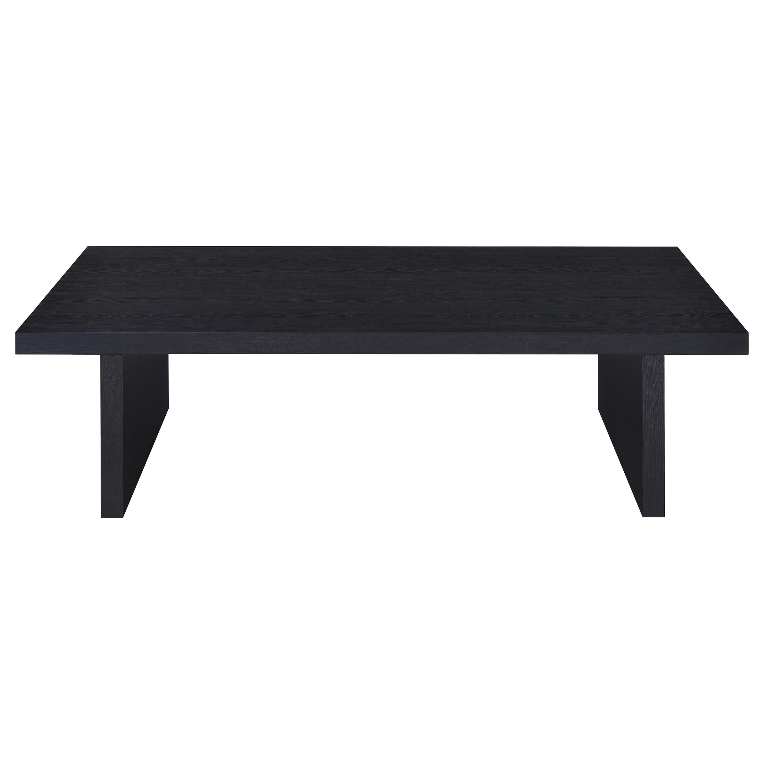  Coaster Furniture Max 706278-S2 2-piece Rectangular Coffee and End Table Set - Black IMAGE 11