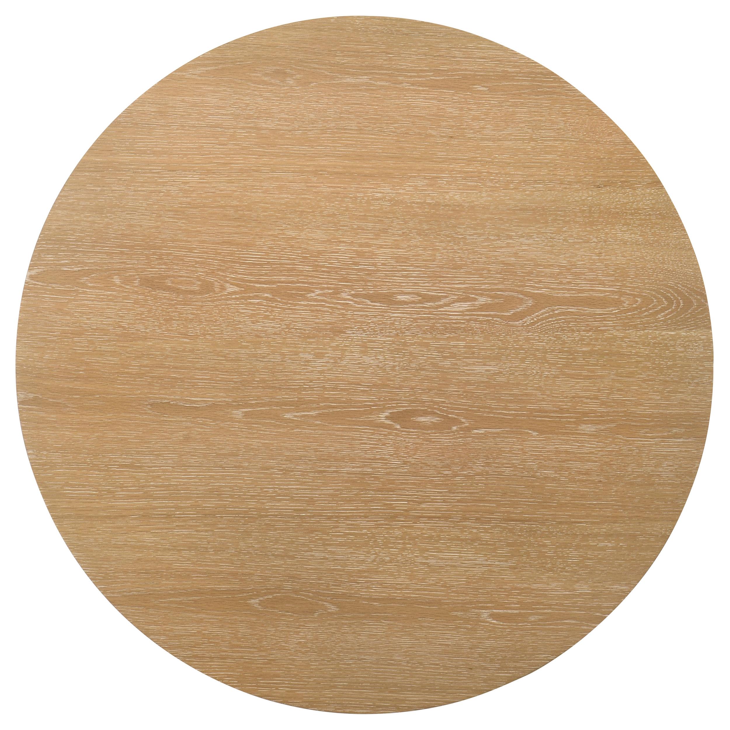  Coaster Furniture Ottowa 706298-S3 3-piece Round Wood Coffee Table Set - Light Oak IMAGE 12