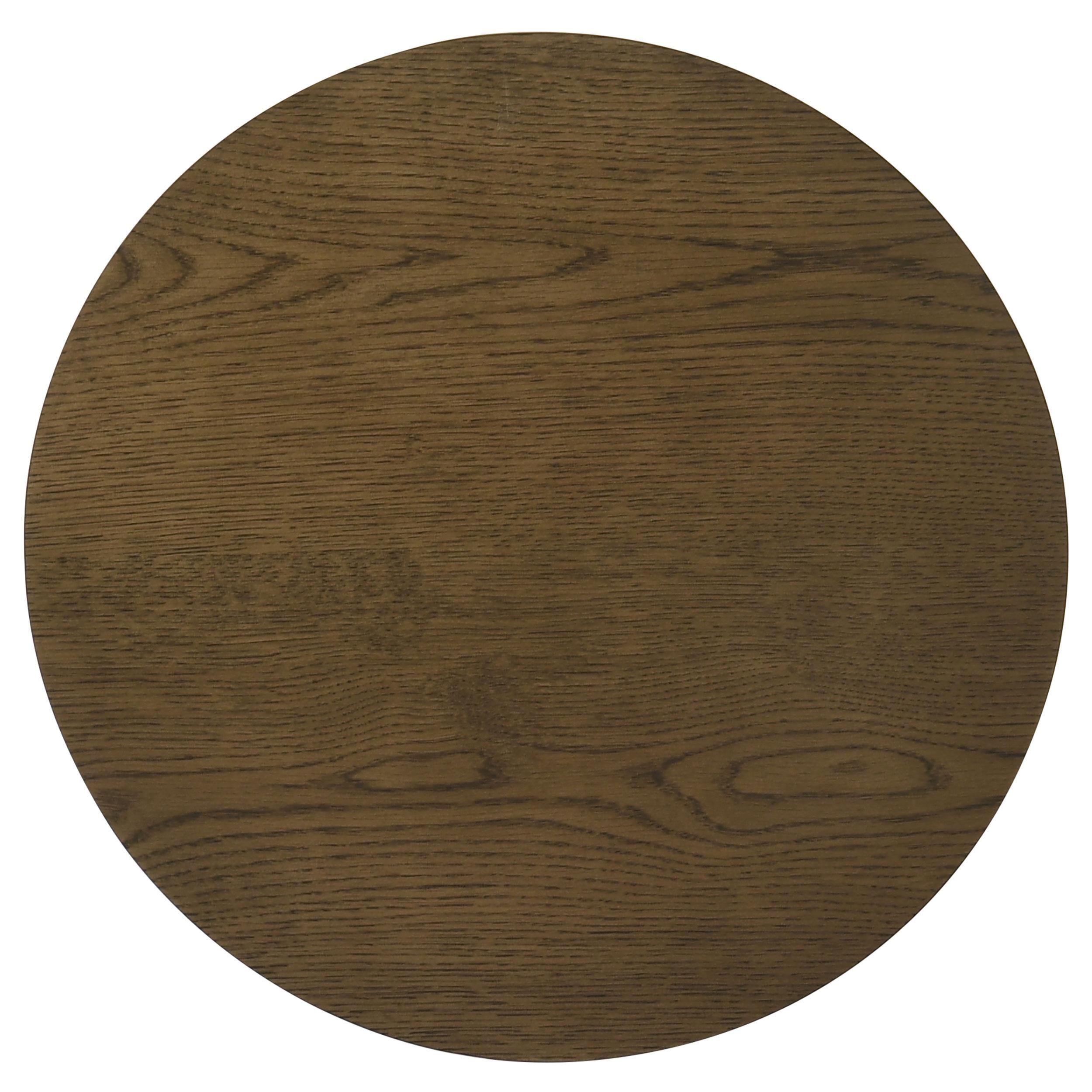  Coaster Furniture Ottowa 706308-S2 2-piece Round Wood Coffee Table Set - Brown IMAGE 4