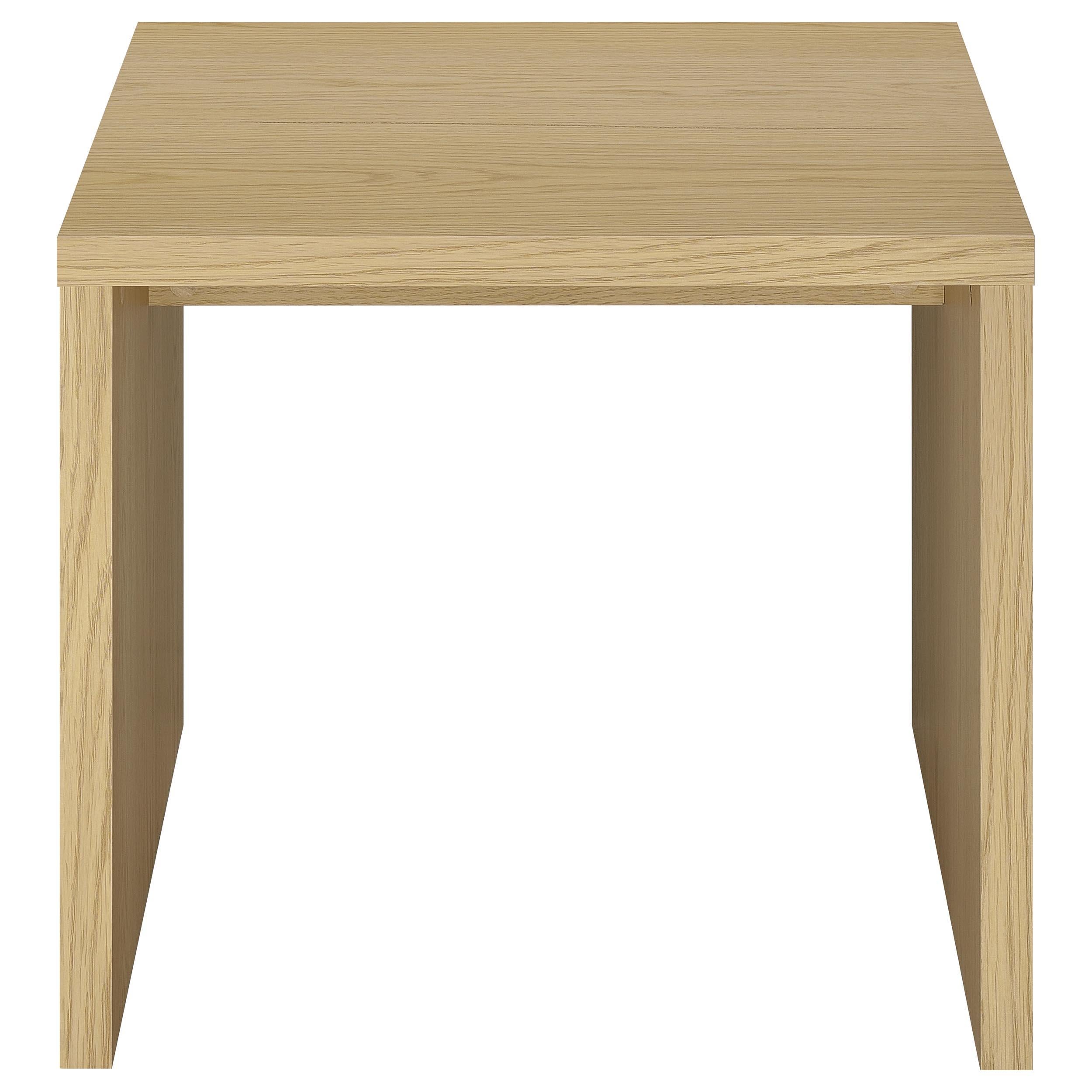  Coaster Furniture Canoga 706348-S2 2-piece Lift Top Cocktail Coffee Table Set - Light Oak IMAGE 12