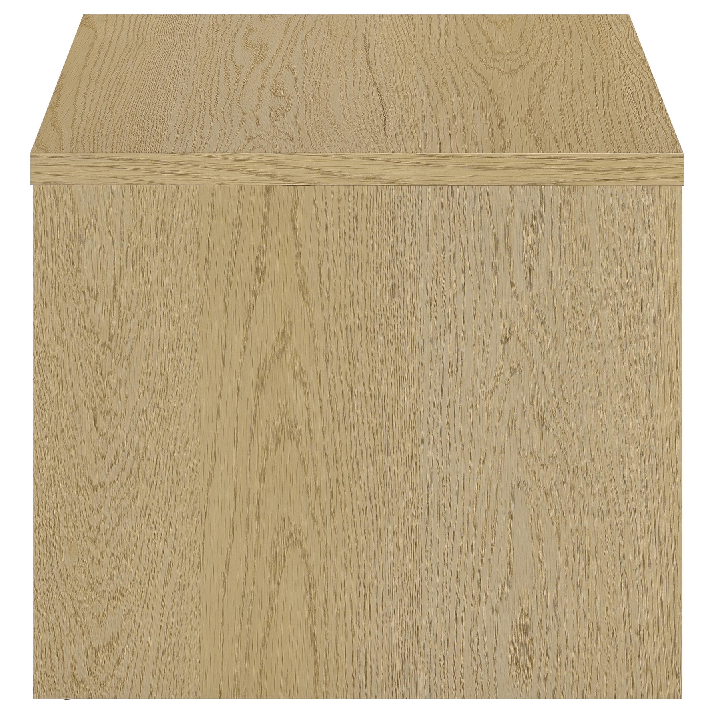  Coaster Furniture Canoga 706348-S3 3-piece Lift Top Cocktail Coffee Table Set - Light Oak IMAGE 6