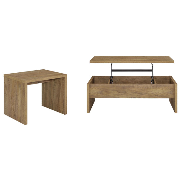 Coaster Furniture Canoga 706358-S2 2-piece Lift Top Cocktail Coffee Table Set - Mango