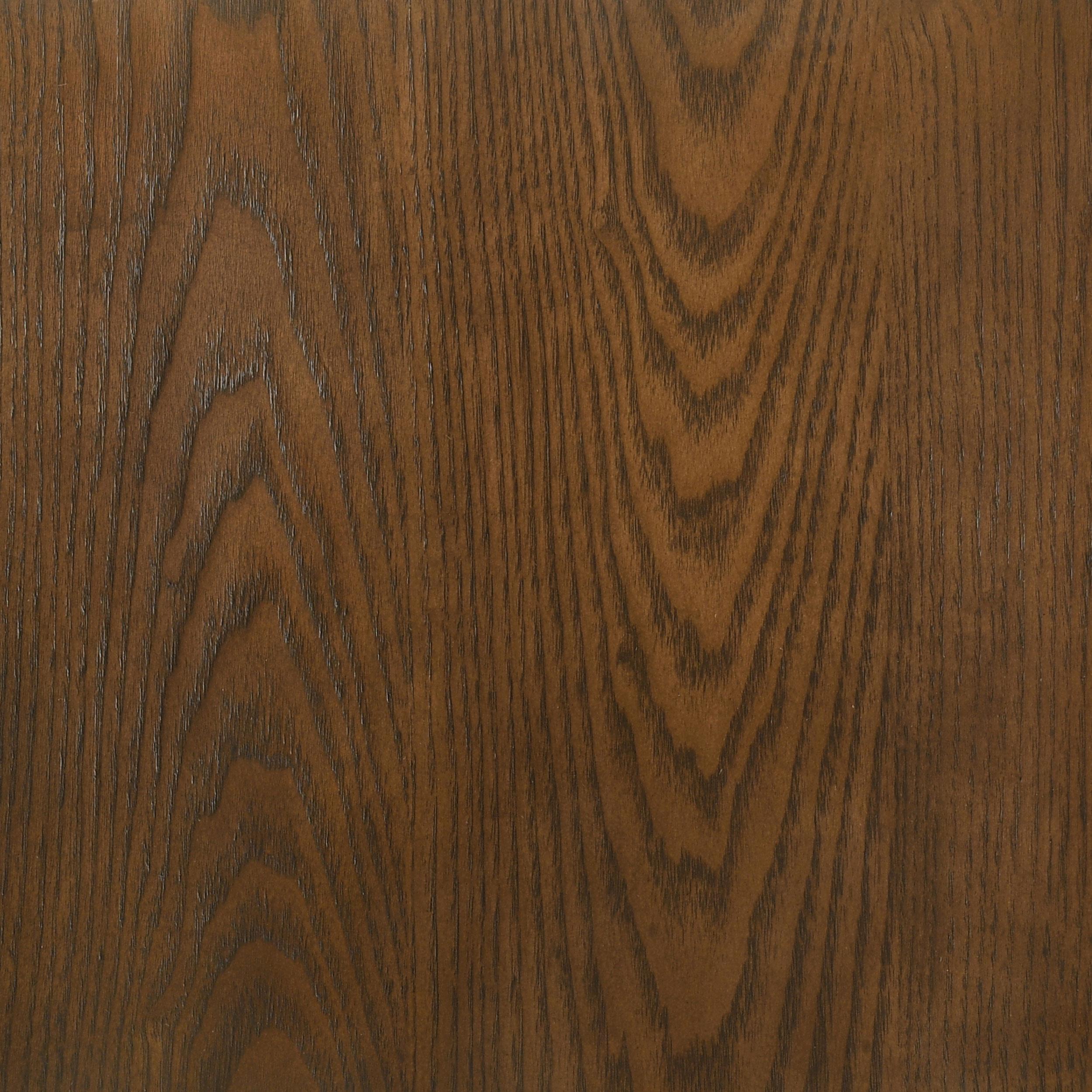  Coaster Furniture Franklin 706437 Round Wood Pedestal End Table - Dark Brown IMAGE 3