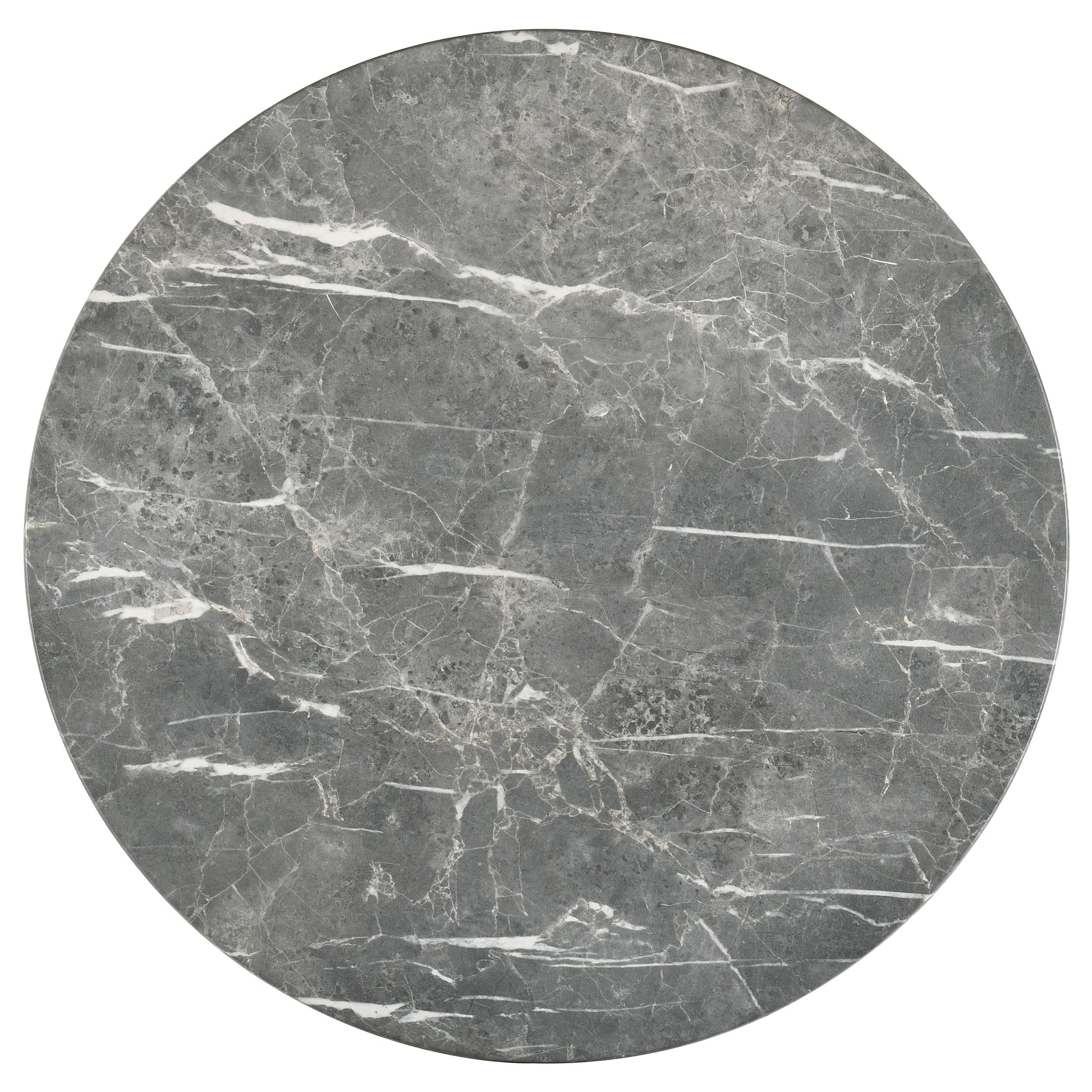  Coaster Furniture Bradley 706448 Round SmartTop Coffee Table - Grey/Natural IMAGE 5