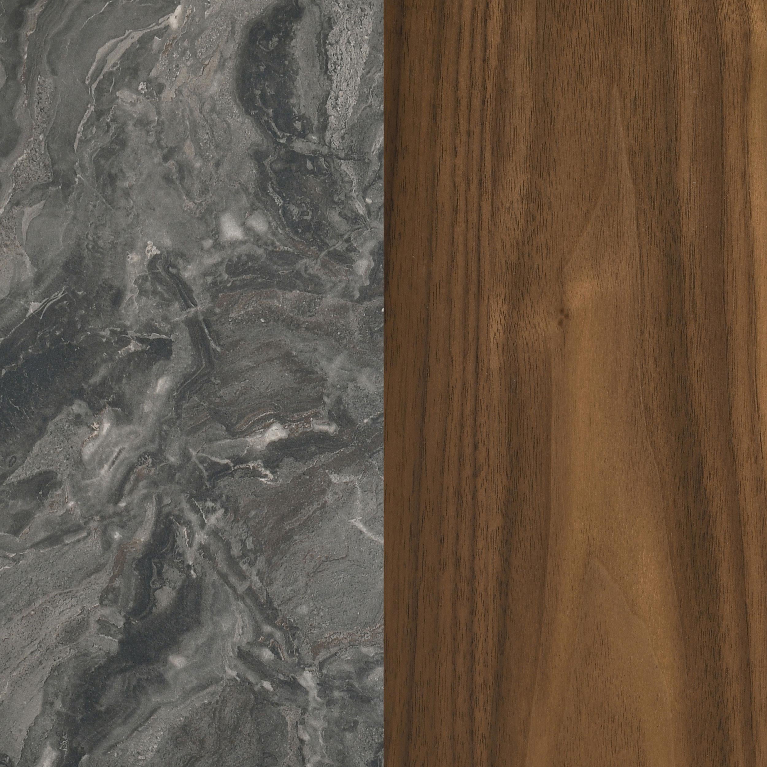  Coaster Furniture Bradley 706458-S2 2-Piece Round SmartTop Coffee Table Set Smokey and Brown - Smokey Grey/Brown IMAGE 14