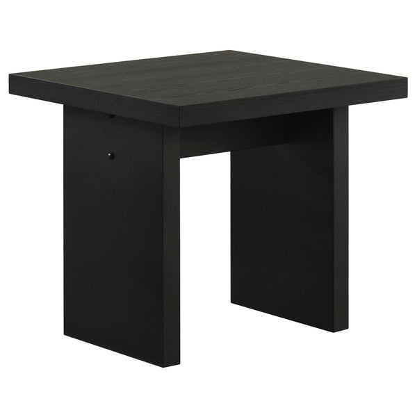 Coaster Furniture Decker 706477 Square Occasional End Table - Black