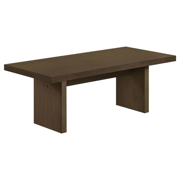 Coaster Furniture Decker 706488 47-Inch Rectangular Coffee Table - Walnut