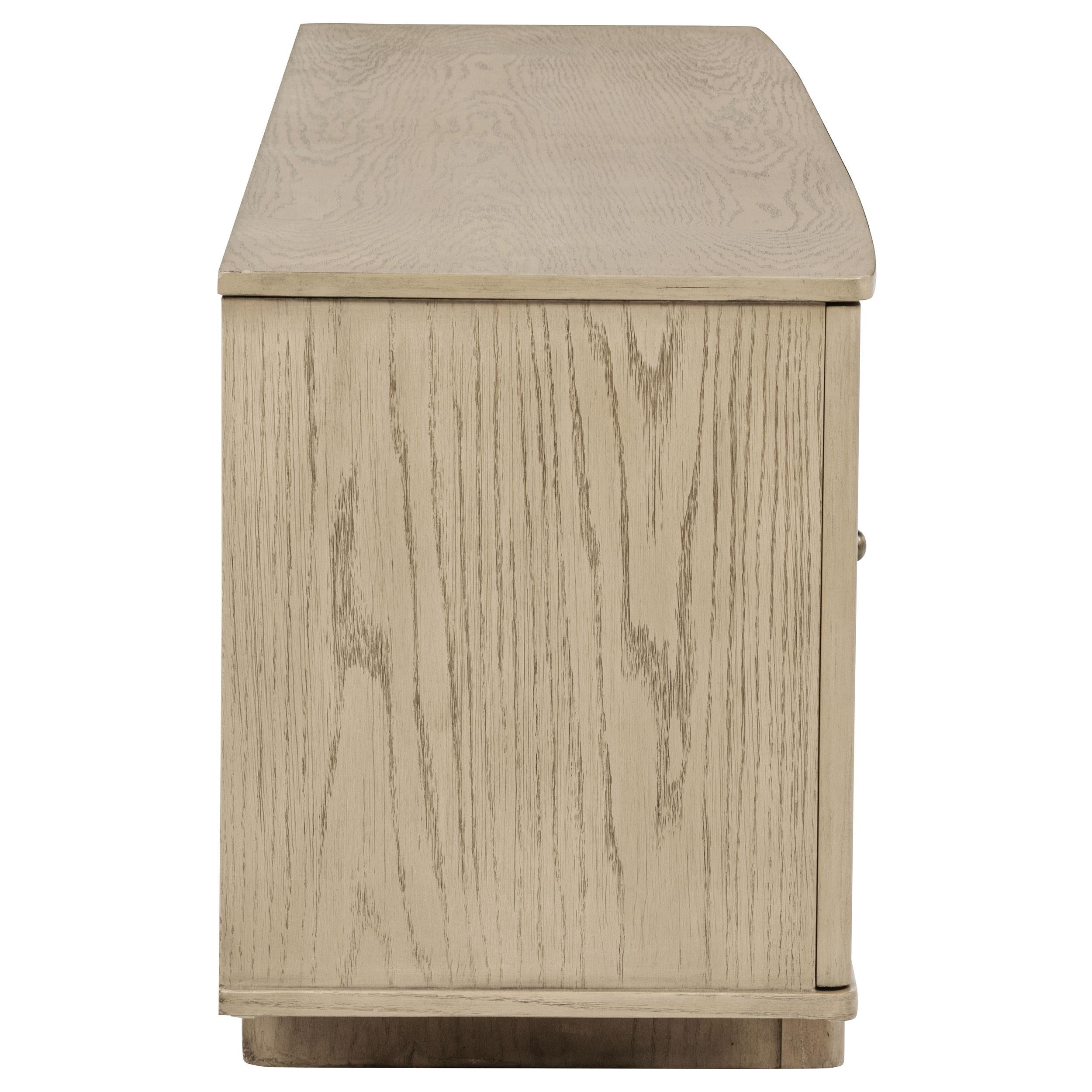  Coaster Furniture Kailani 706583 79-inch 4-door Cane TV Stand Media Console - Beige Oak IMAGE 6