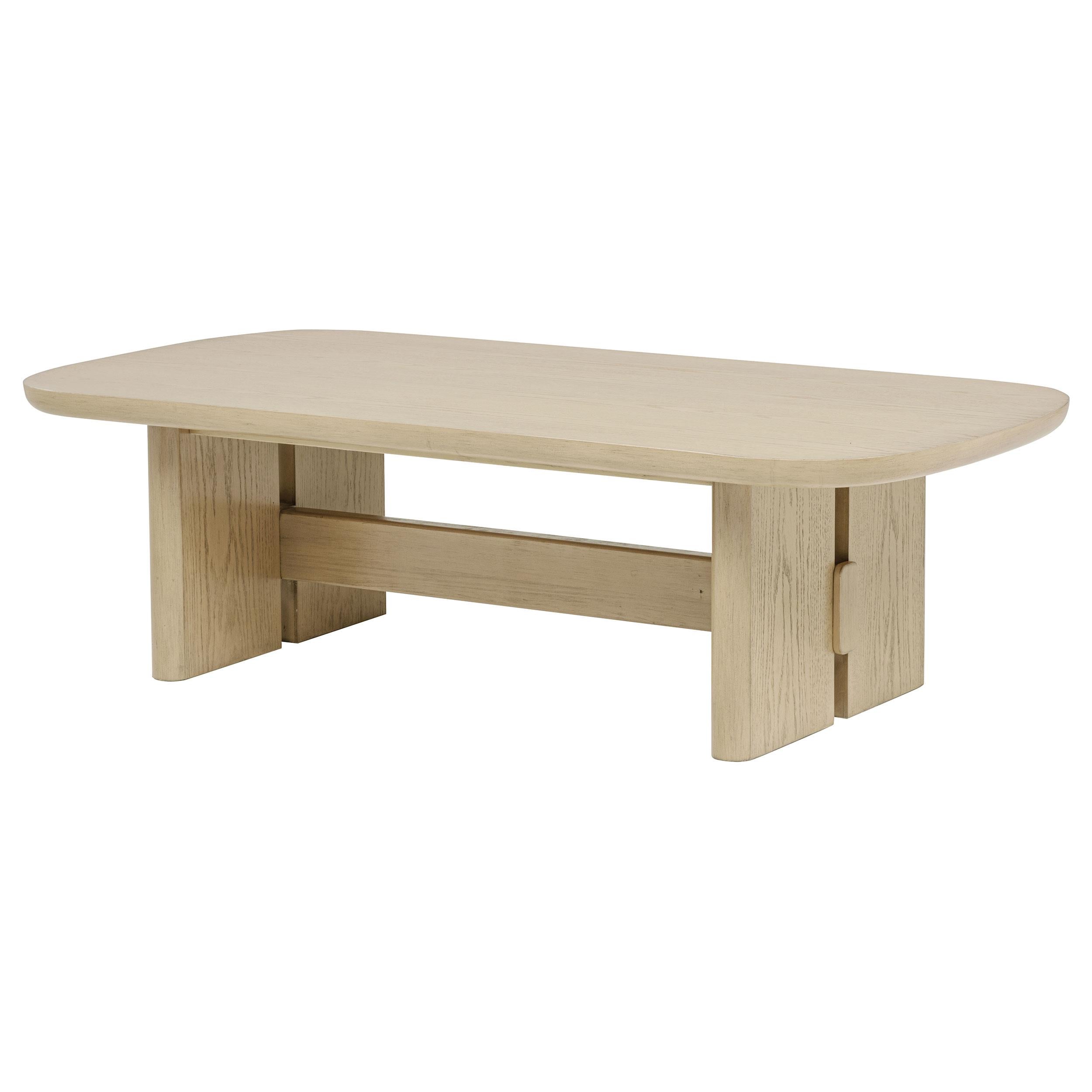  Coaster Furniture Kailani 706588 Coastal Rectangular Coffee Table - Beige Oak IMAGE 2