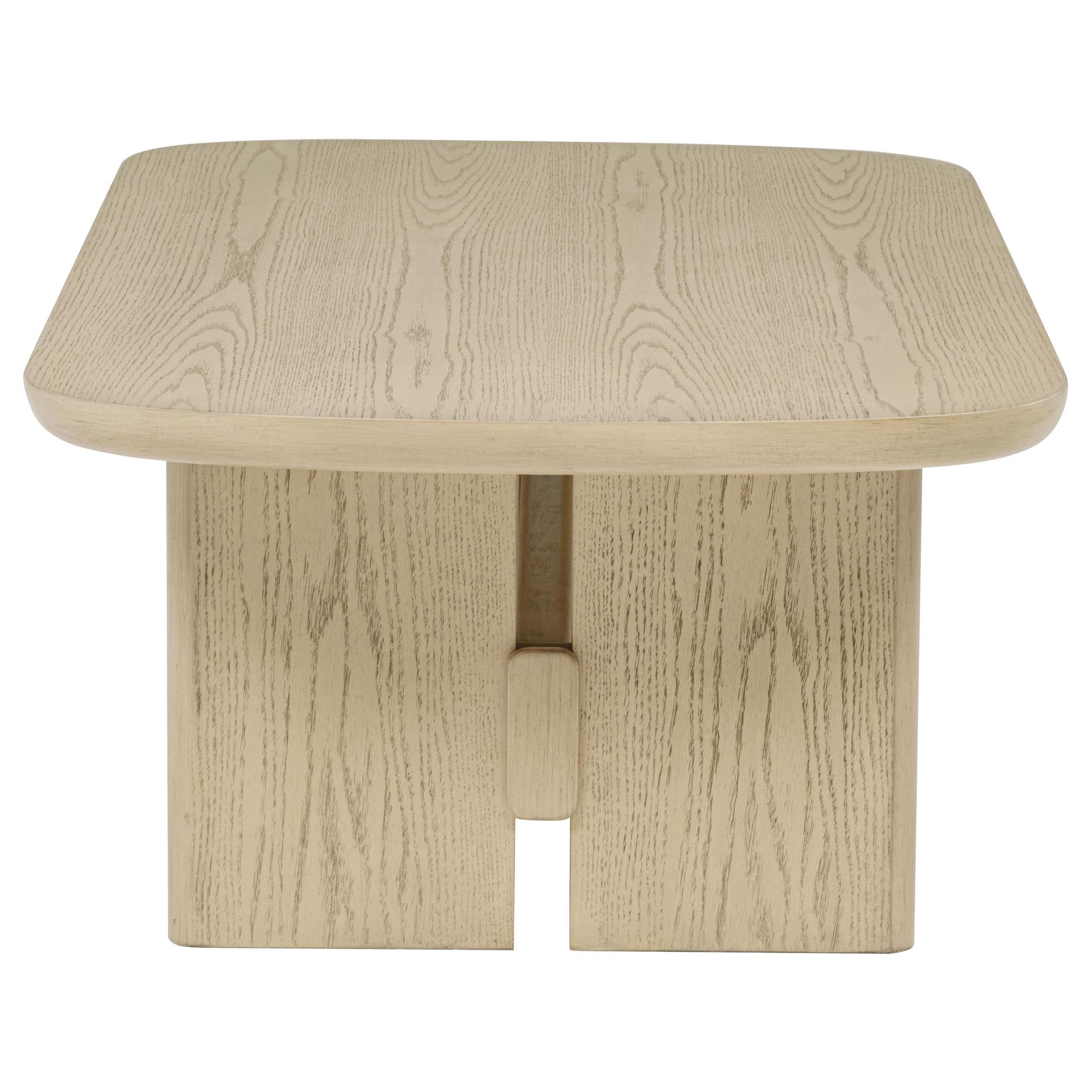  Coaster Furniture Kailani 706588-S2 2-piece Coastal Coffee and End Table Set - Beige Oak IMAGE 3