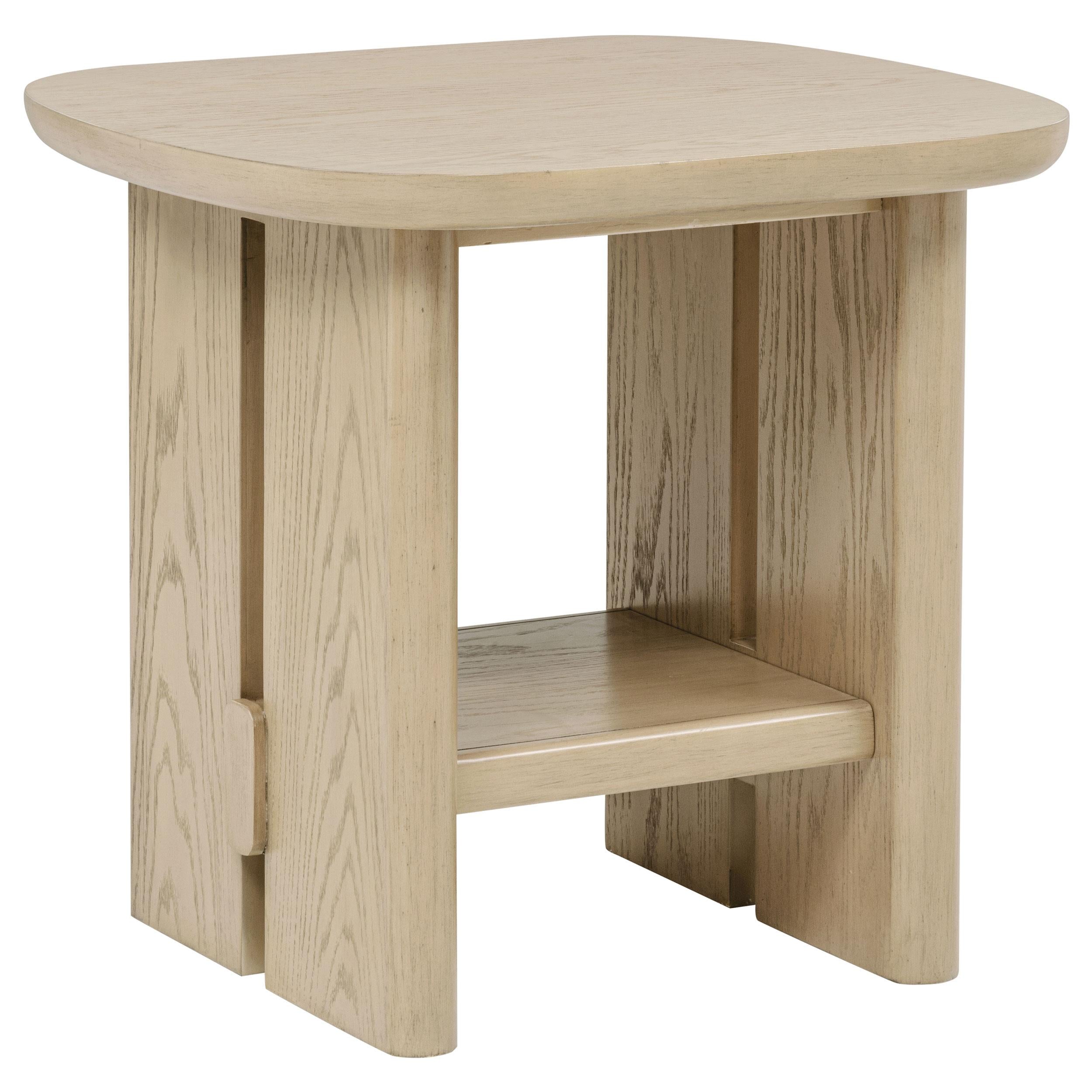  Coaster Furniture Kailani 706588-S2 2-piece Coastal Coffee and End Table Set - Beige Oak IMAGE 7