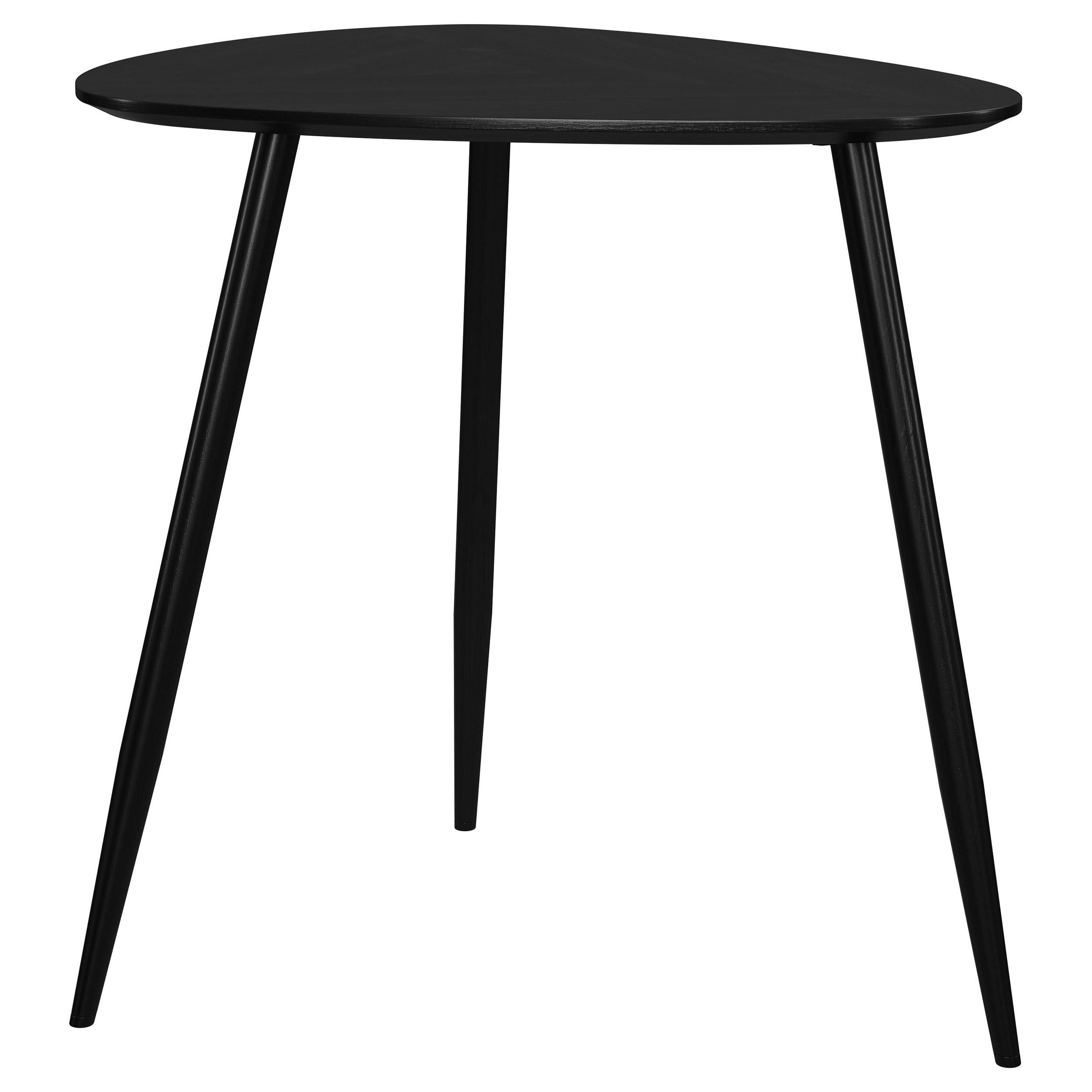  Coaster Furniture Odessa 707918-S3 3-piece Triangular Coffee and End Table Set - Black IMAGE 11