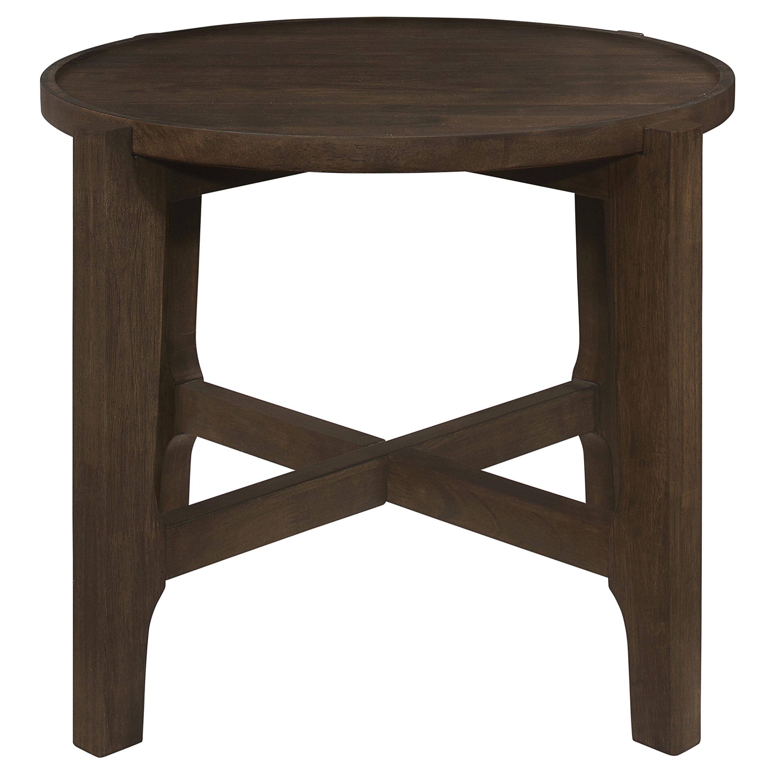  Coaster Furniture Cota 708288-S3 3-piece Solid Wood Coffee and End Table Set - Dark Brown IMAGE 11