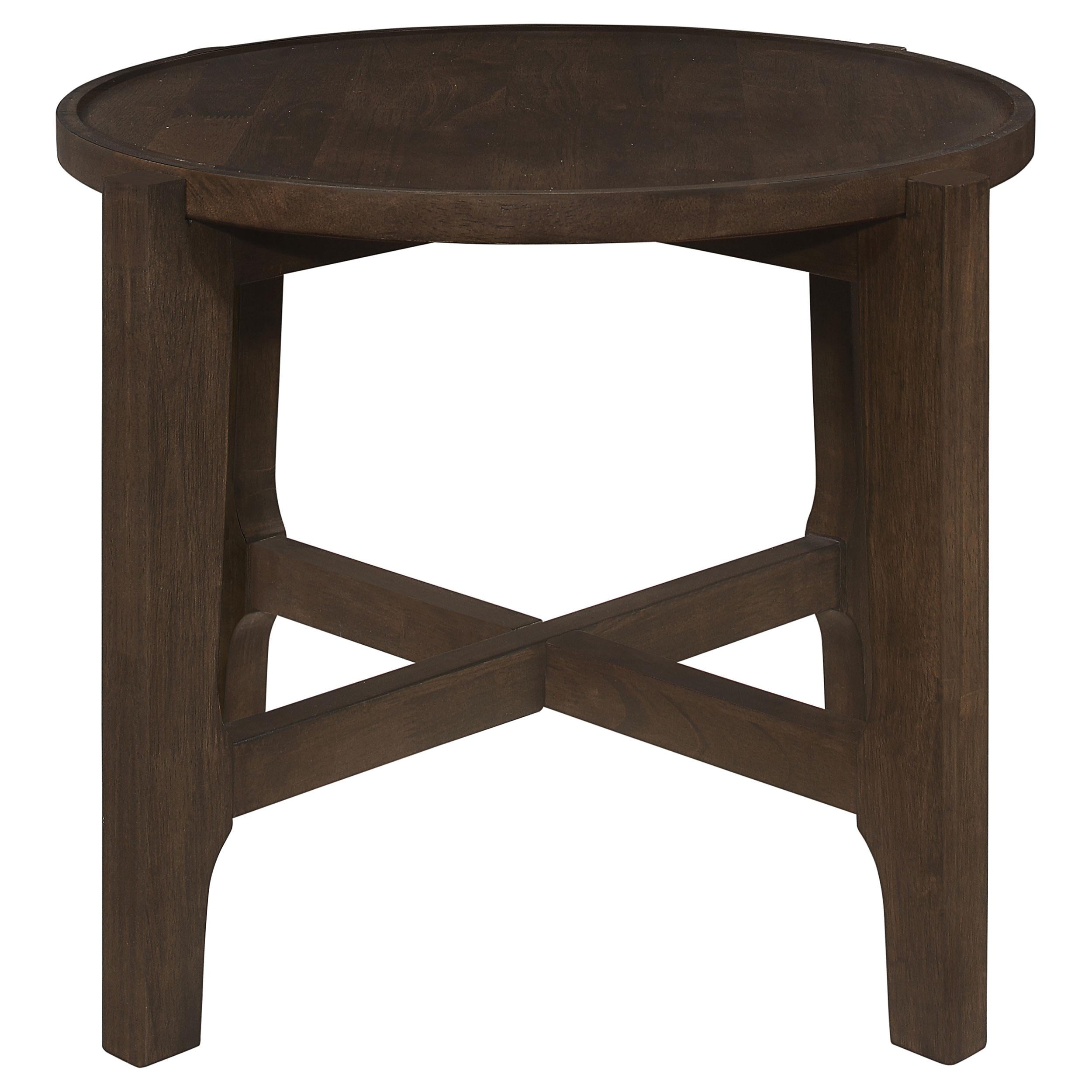  Coaster Furniture Cota 708288-S3 3-piece Solid Wood Coffee and End Table Set - Dark Brown IMAGE 4