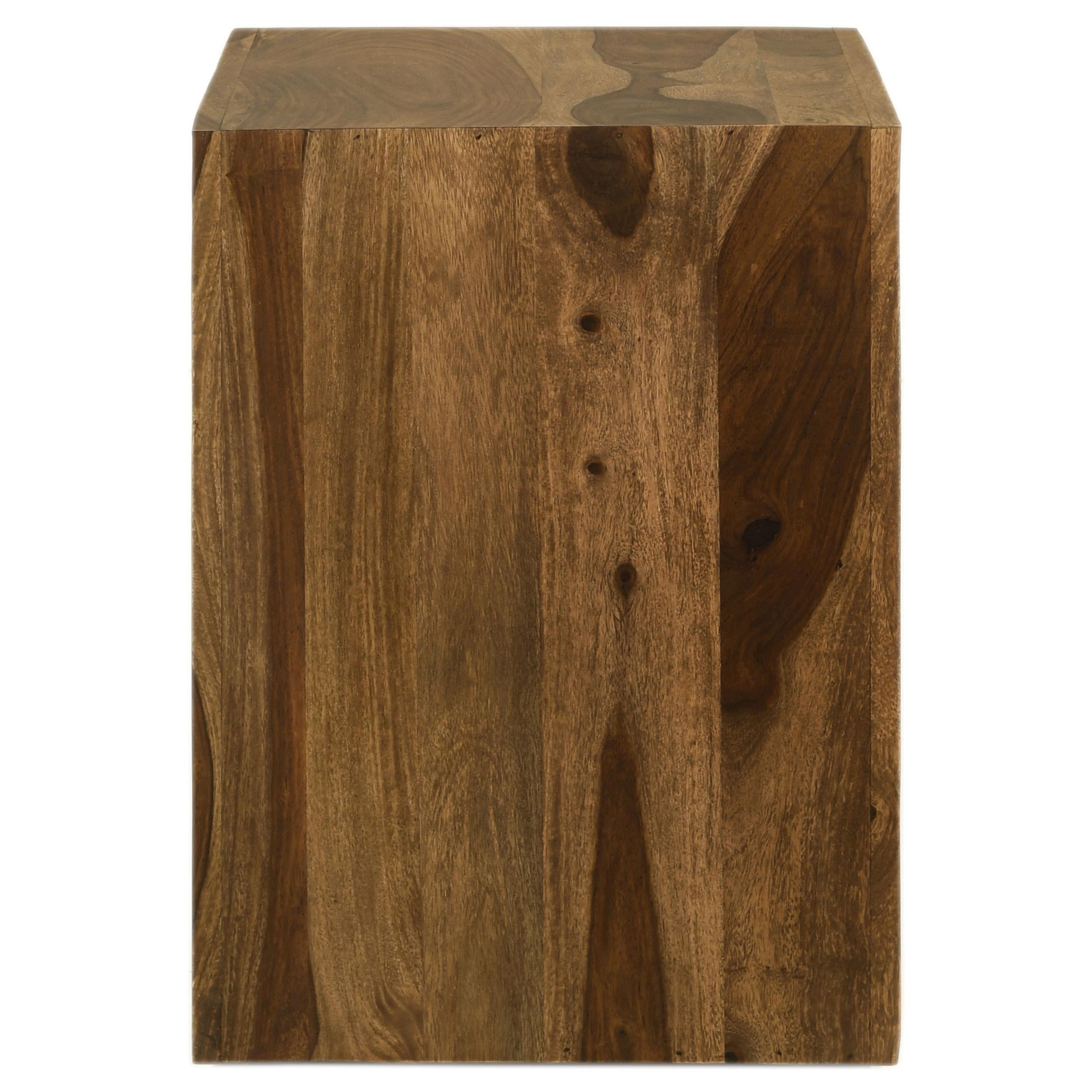  Coaster Furniture Odilia 708418-S3 3-piece Solid Wood Coffee and End Table Set - Auburn IMAGE 4