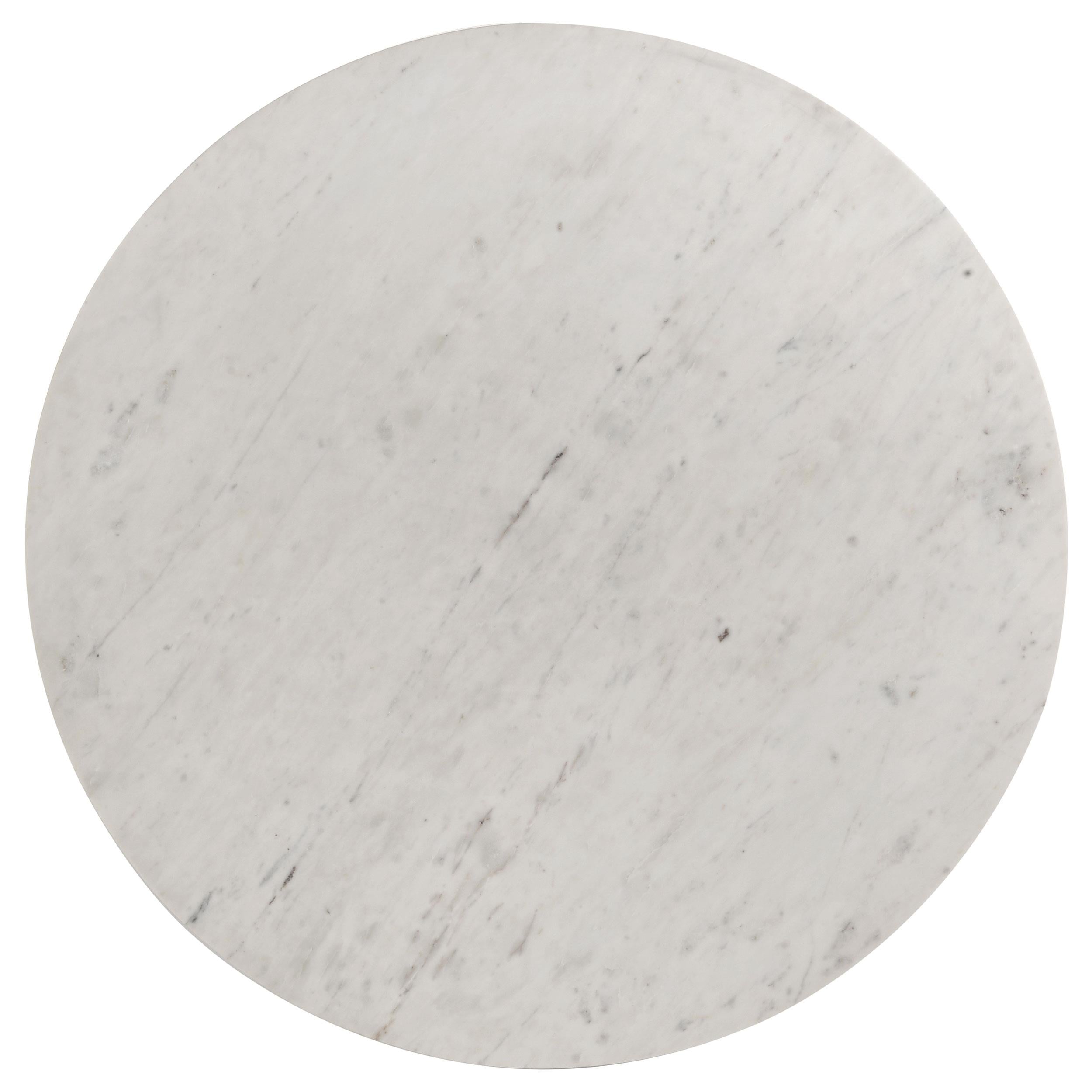  Coaster Furniture Astoria 709668-S2 2-piece Marble Coffee and End Table Set - White IMAGE 6
