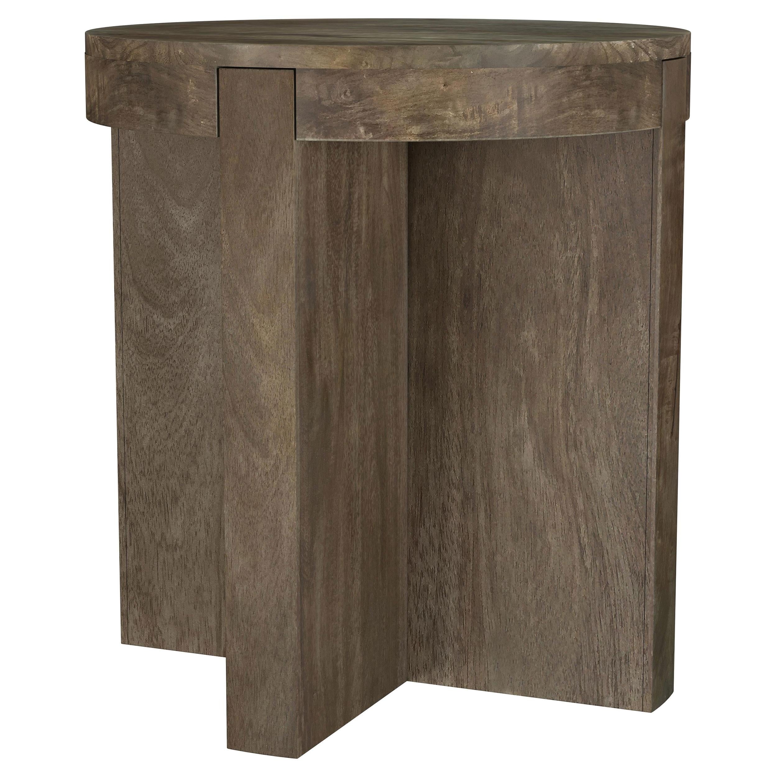  Coaster Furniture Kinkaid 710138-S2 2-piece Solid Wood Coffee and End Table Set - Brown IMAGE 12