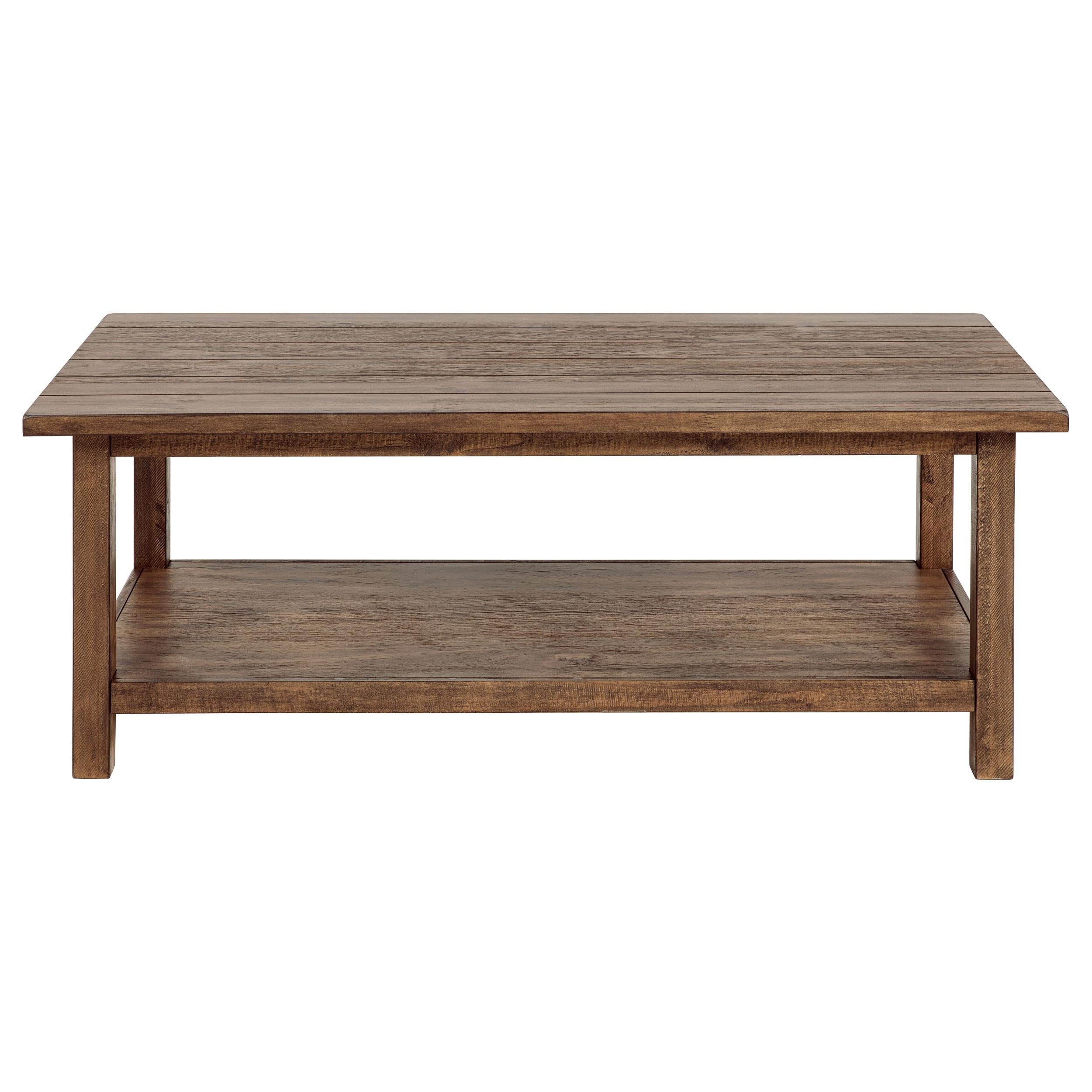  Coaster Furniture Payne 710548-S2A 2-piece Coffee and End Table Set - Distressed Brown IMAGE 8