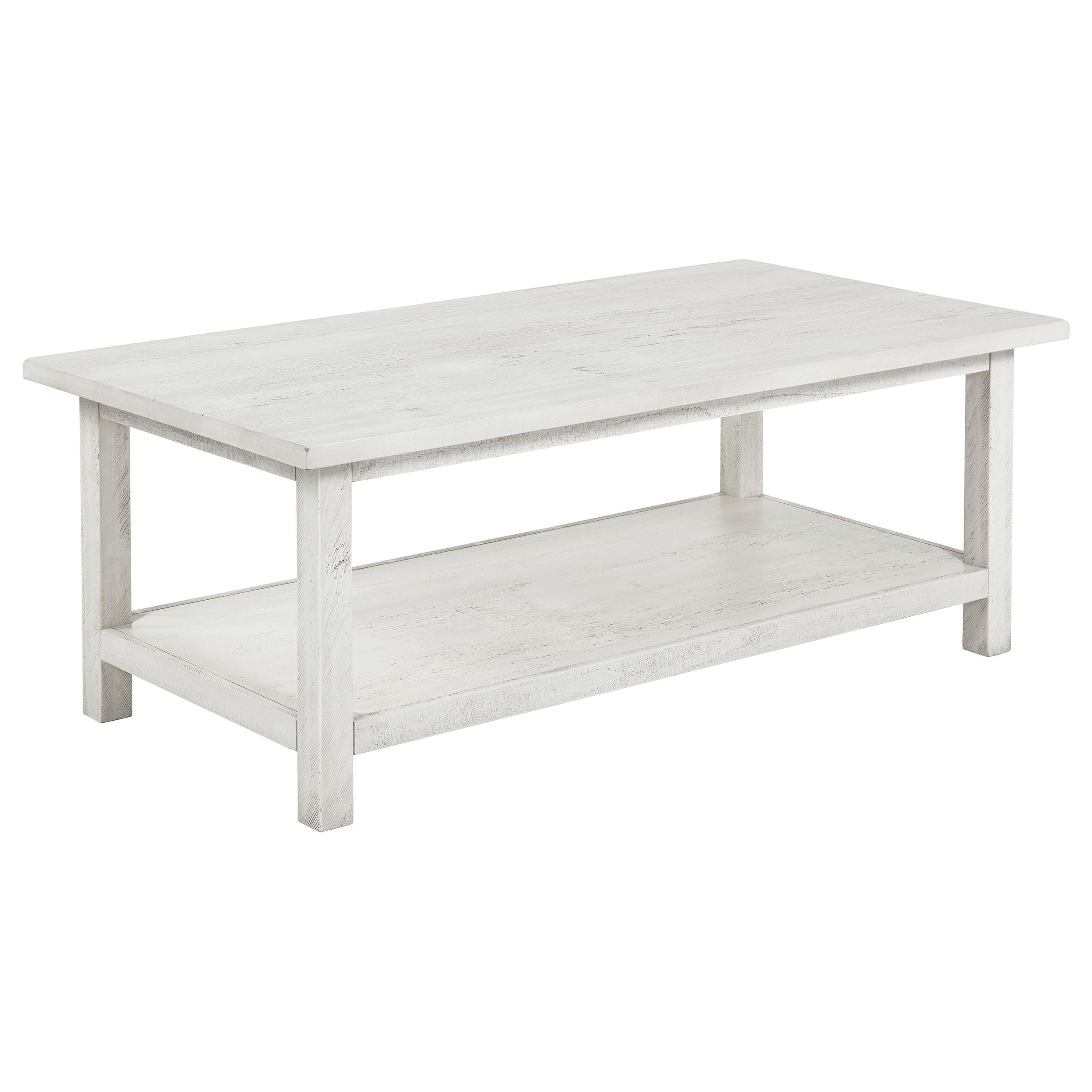  Coaster Furniture Payne 710558-S2A 2-piece Coffee and End Table Set - Distressed White IMAGE 8