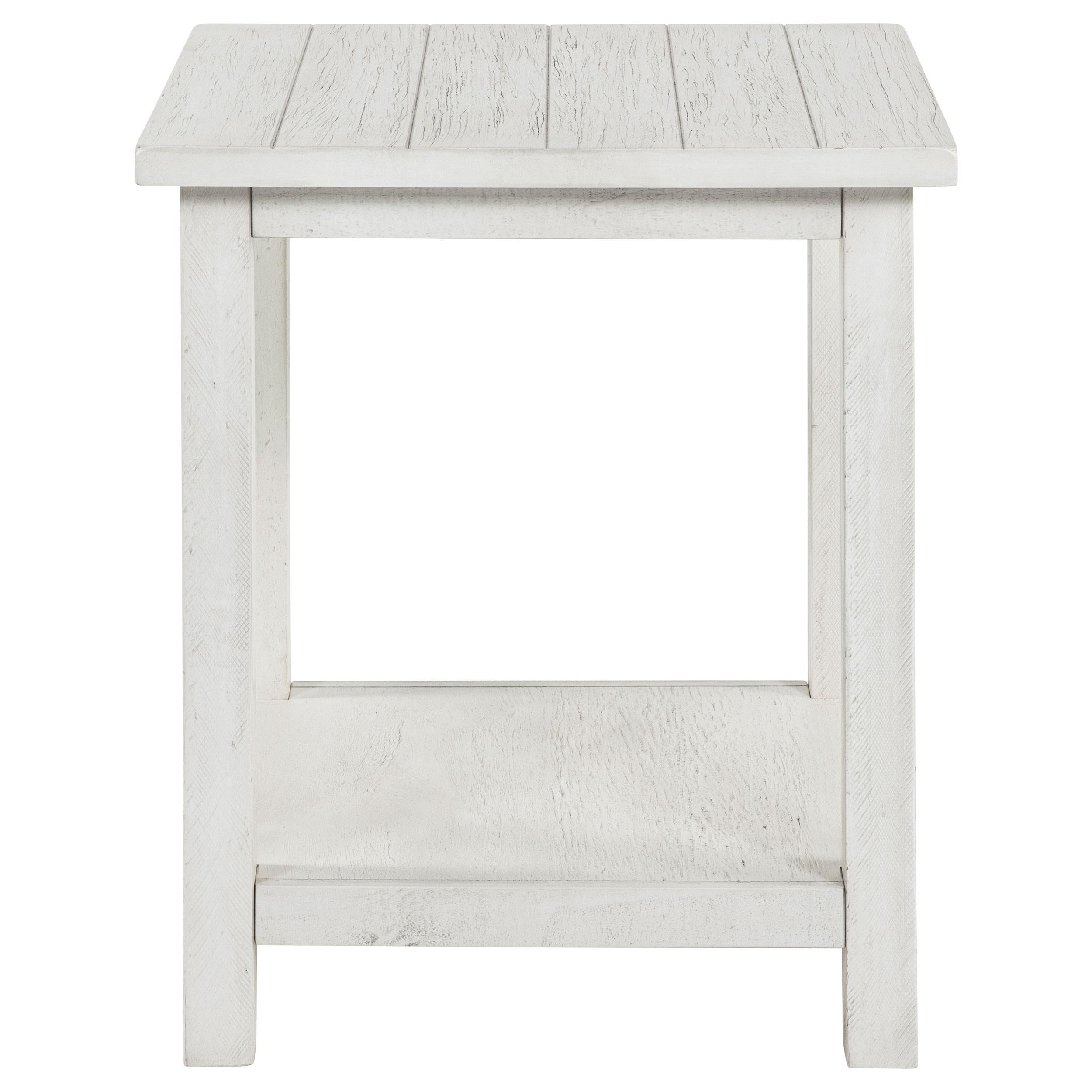 Coaster Furniture Payne 710558-S3A 3-piece Coffee and End Table Set - Distressed White IMAGE 3