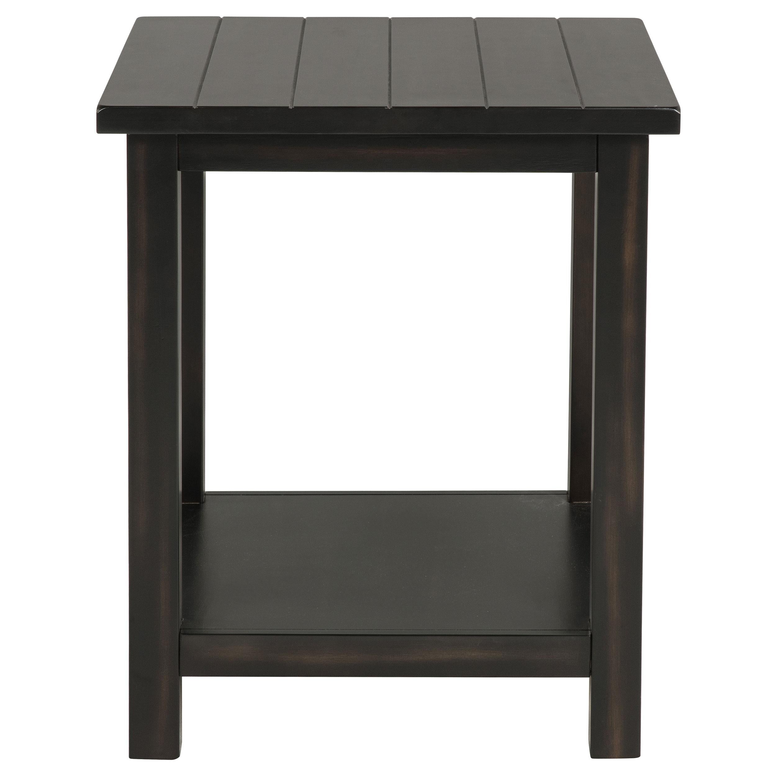  Coaster Furniture Payne 710568-S2A 2-piece Coffee and End Table Set - Distressed Java IMAGE 4