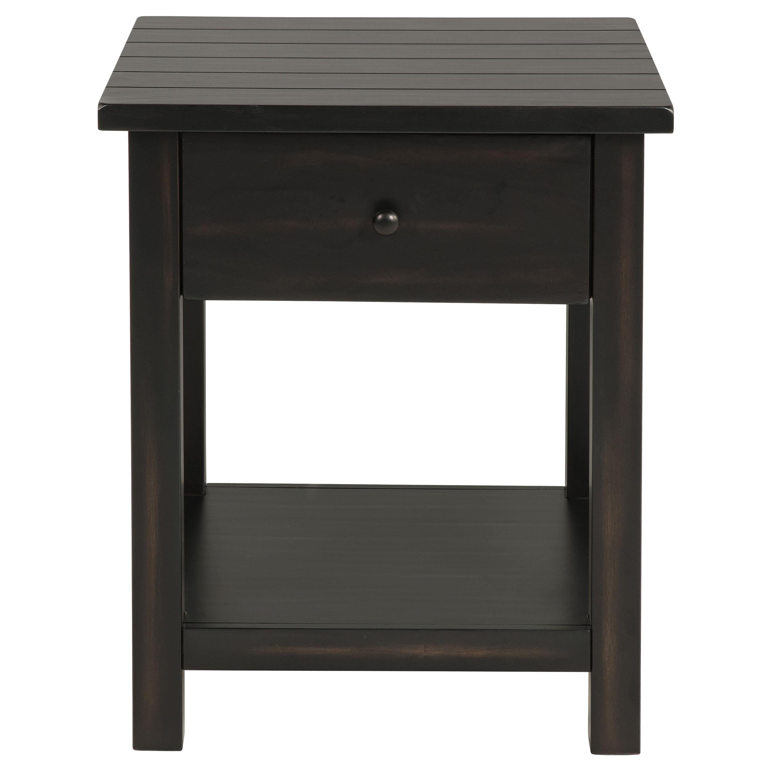  Coaster Furniture Payne 710568-S3 3-piece Coffee and 1-drawer End Table Set - Java IMAGE 12