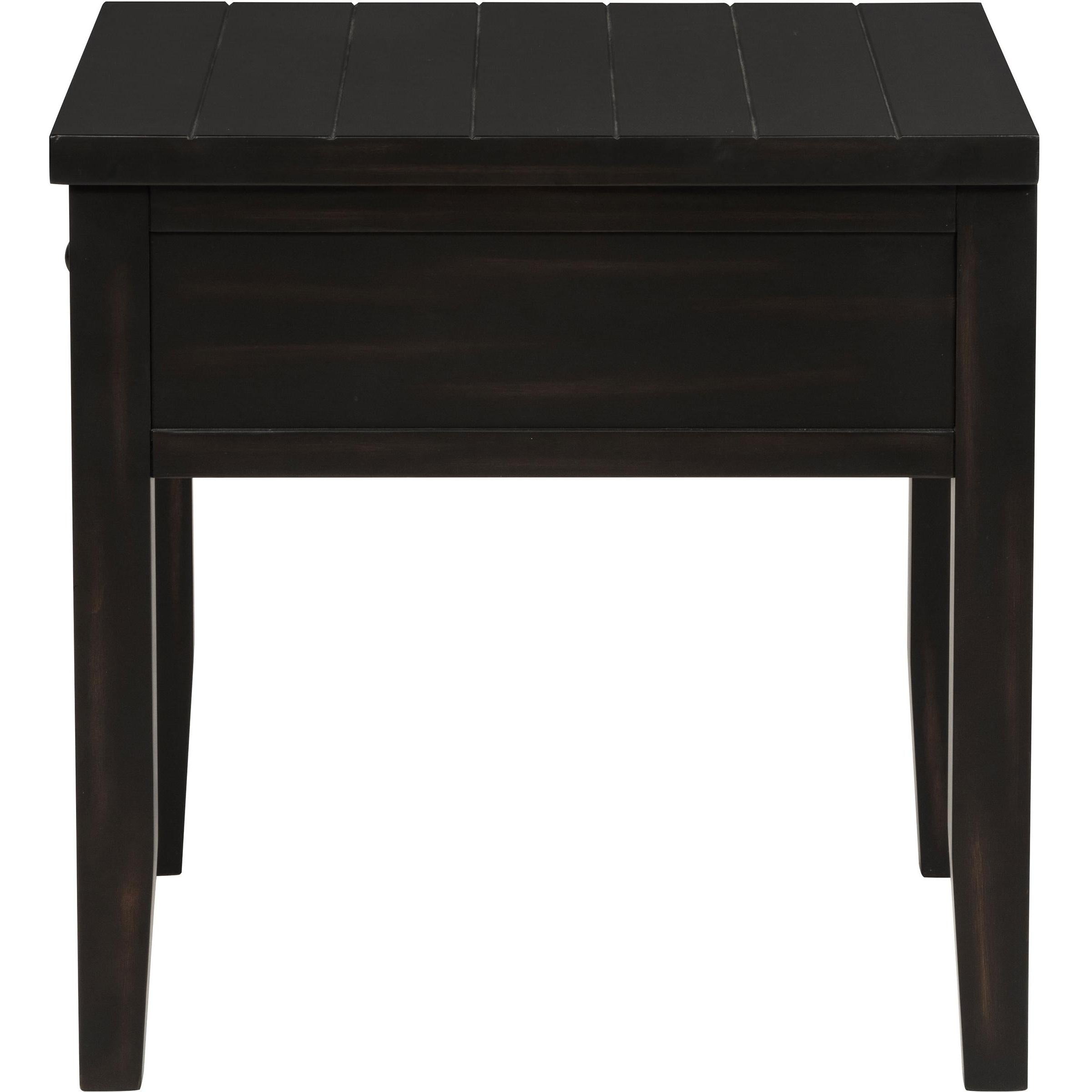  Coaster Furniture Concord 710578-S2 2-piece Coffee and End Table Set - Distressed Java IMAGE 5