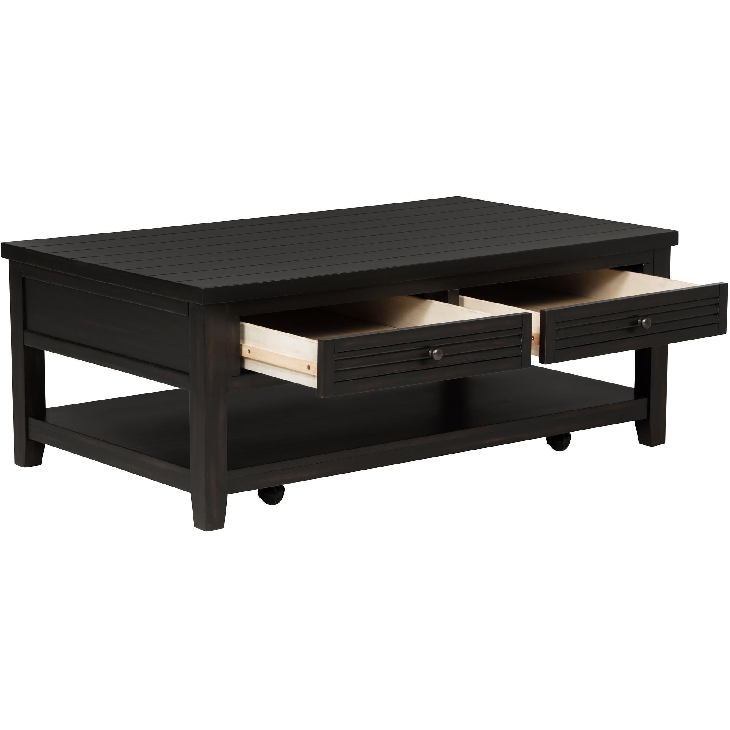  Coaster Furniture Concord 710578-S3 3-piece Coffee and End Table Set - Distressed Java IMAGE 11