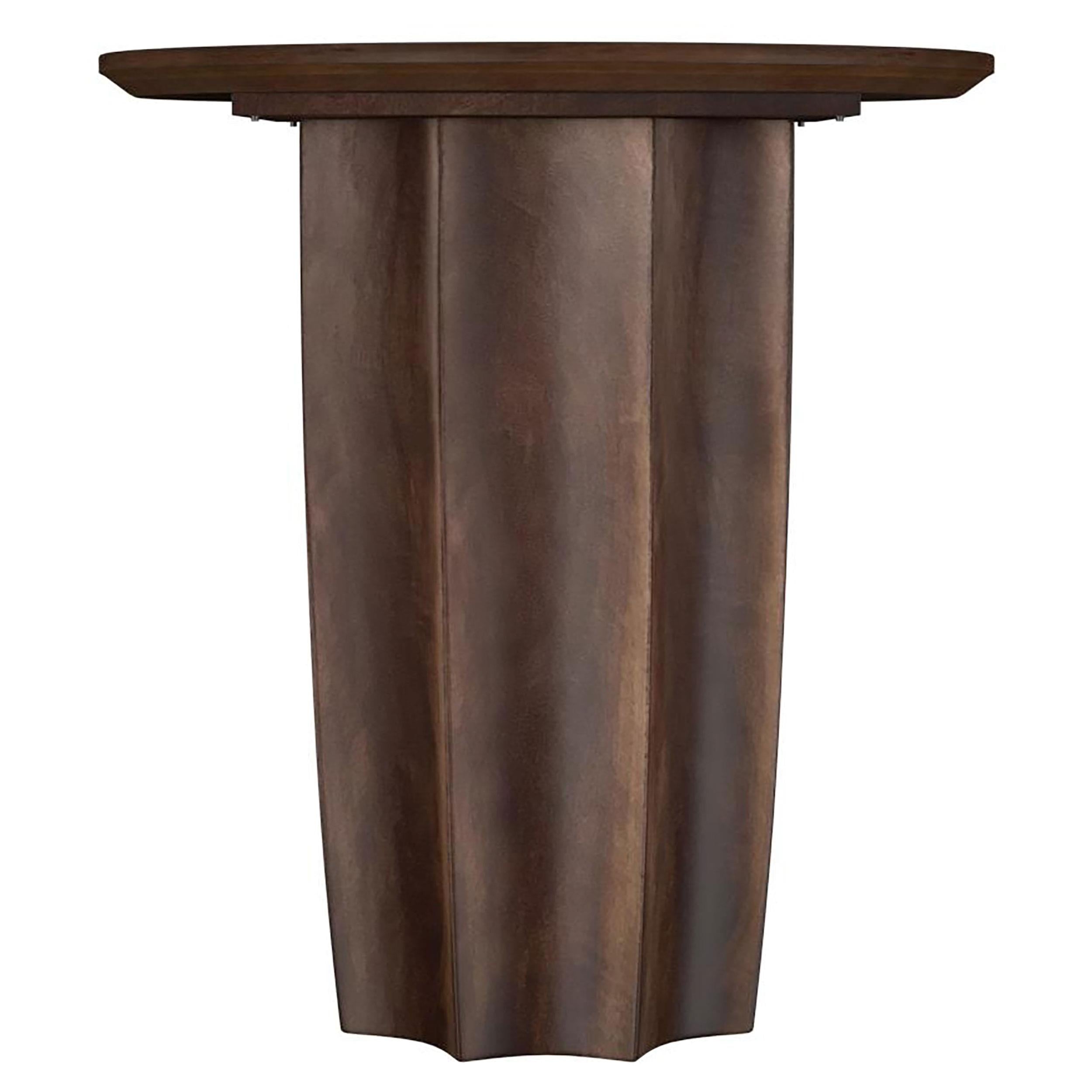  Coaster Furniture Cayenne 710778-S2 2-piece Solid Mango Wood Coffee Table Set - Walnut IMAGE 3