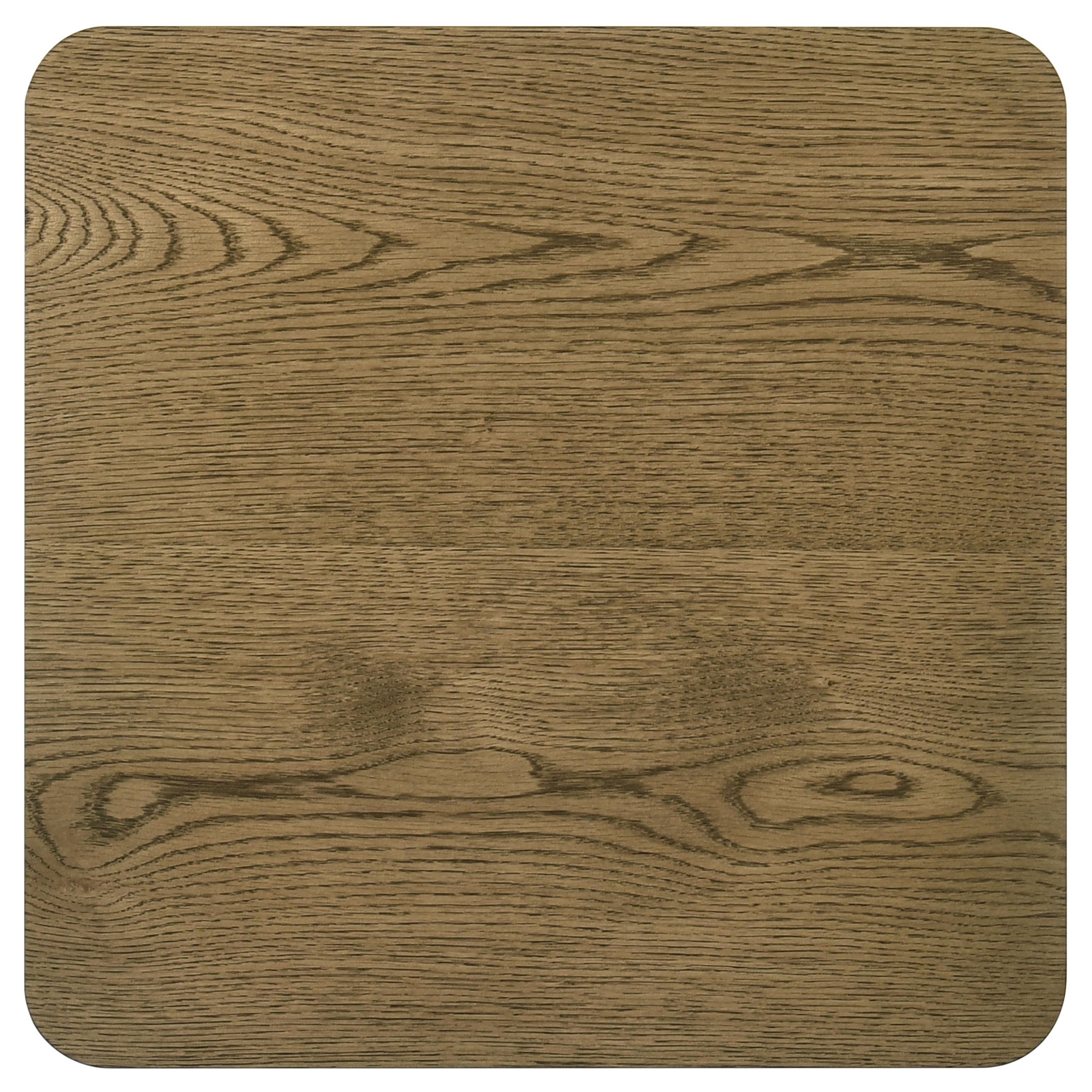  Coaster Furniture Castlewood 710857 Engineered Wood Accent End Table - Brown Oak IMAGE 4