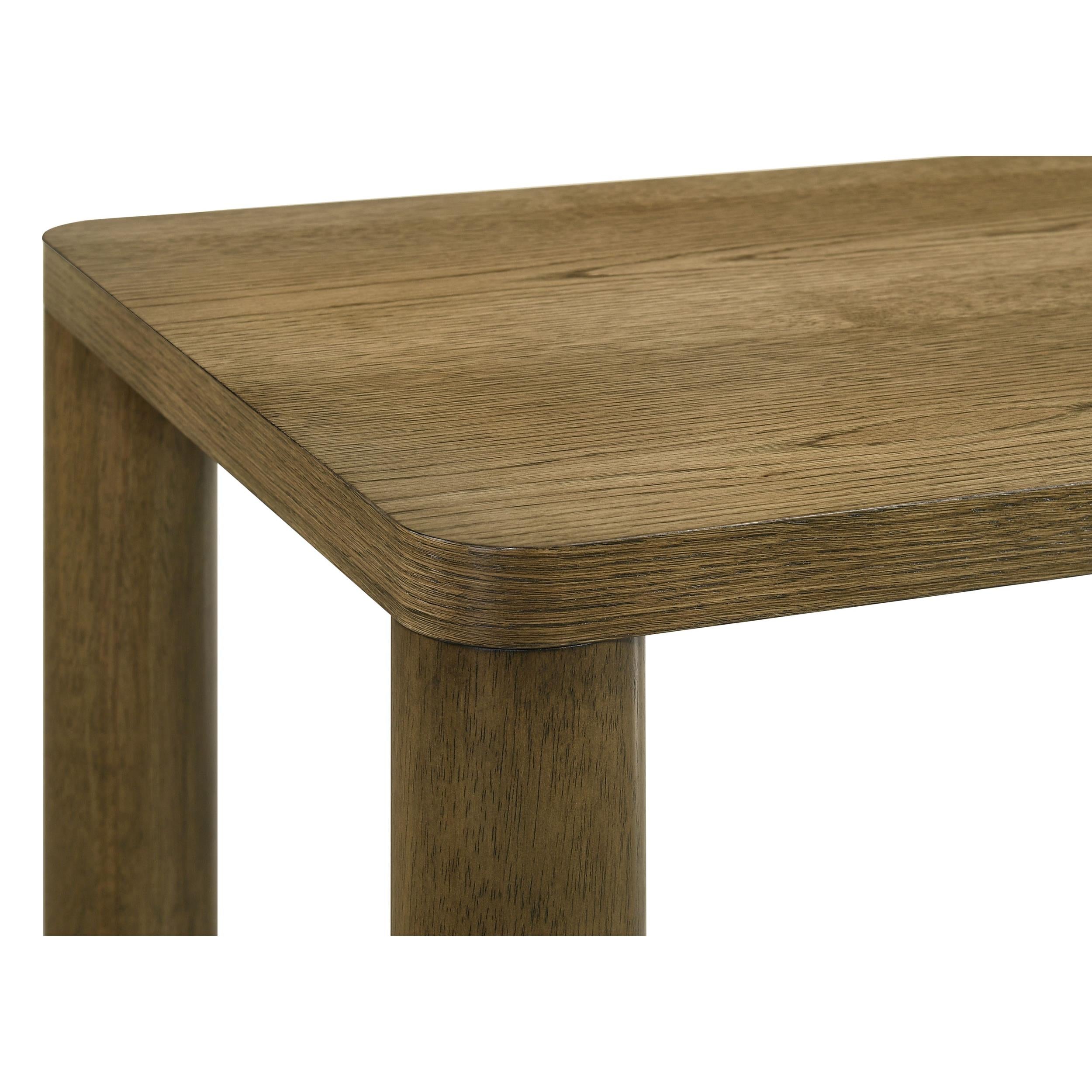  Coaster Furniture Castlewood 710858 Engineered Wood Coffee Table - Brown Oak IMAGE 8