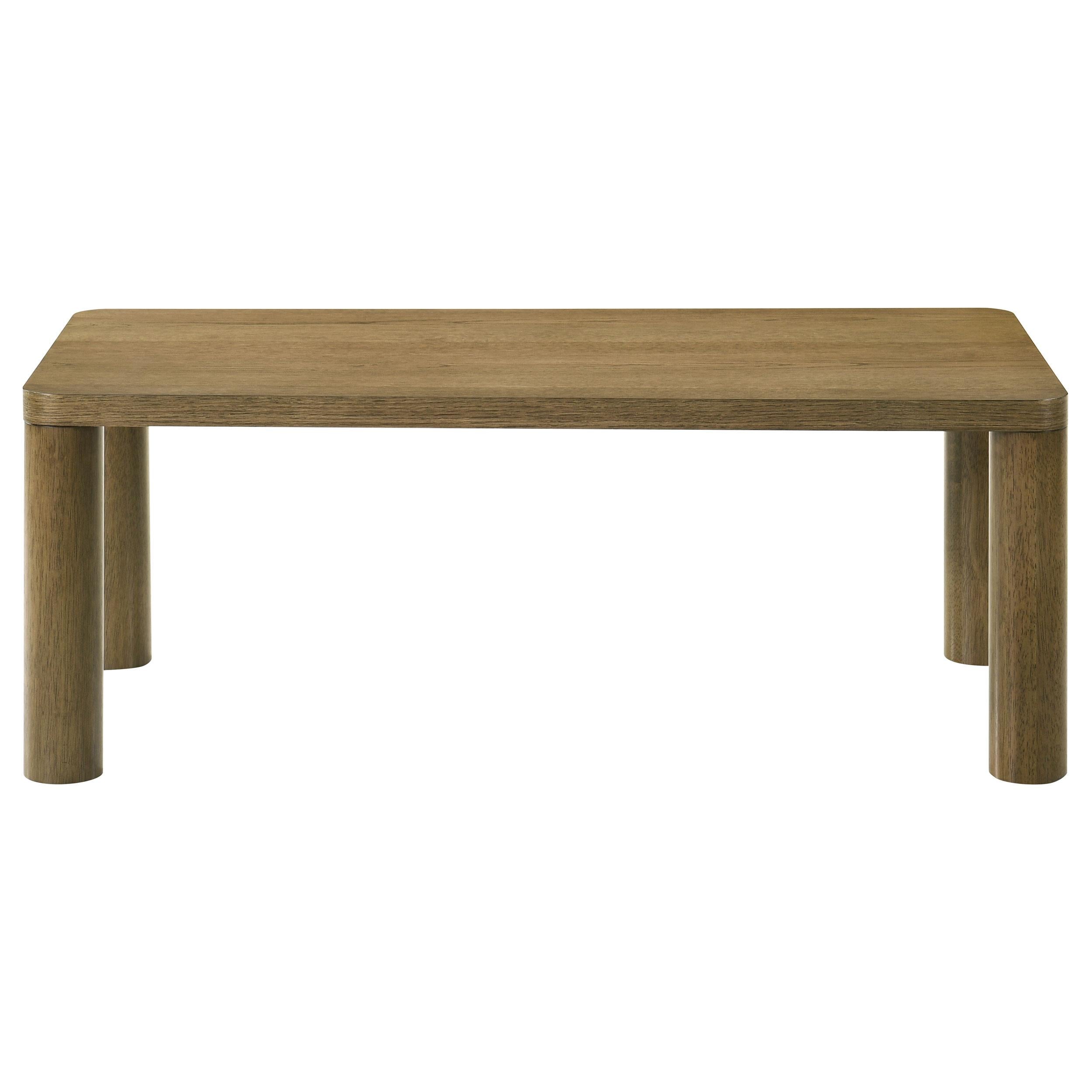  Coaster Furniture Castlewood 710858-S2 2-piece Cocktail Coffee Table Set - Brown Oak IMAGE 7