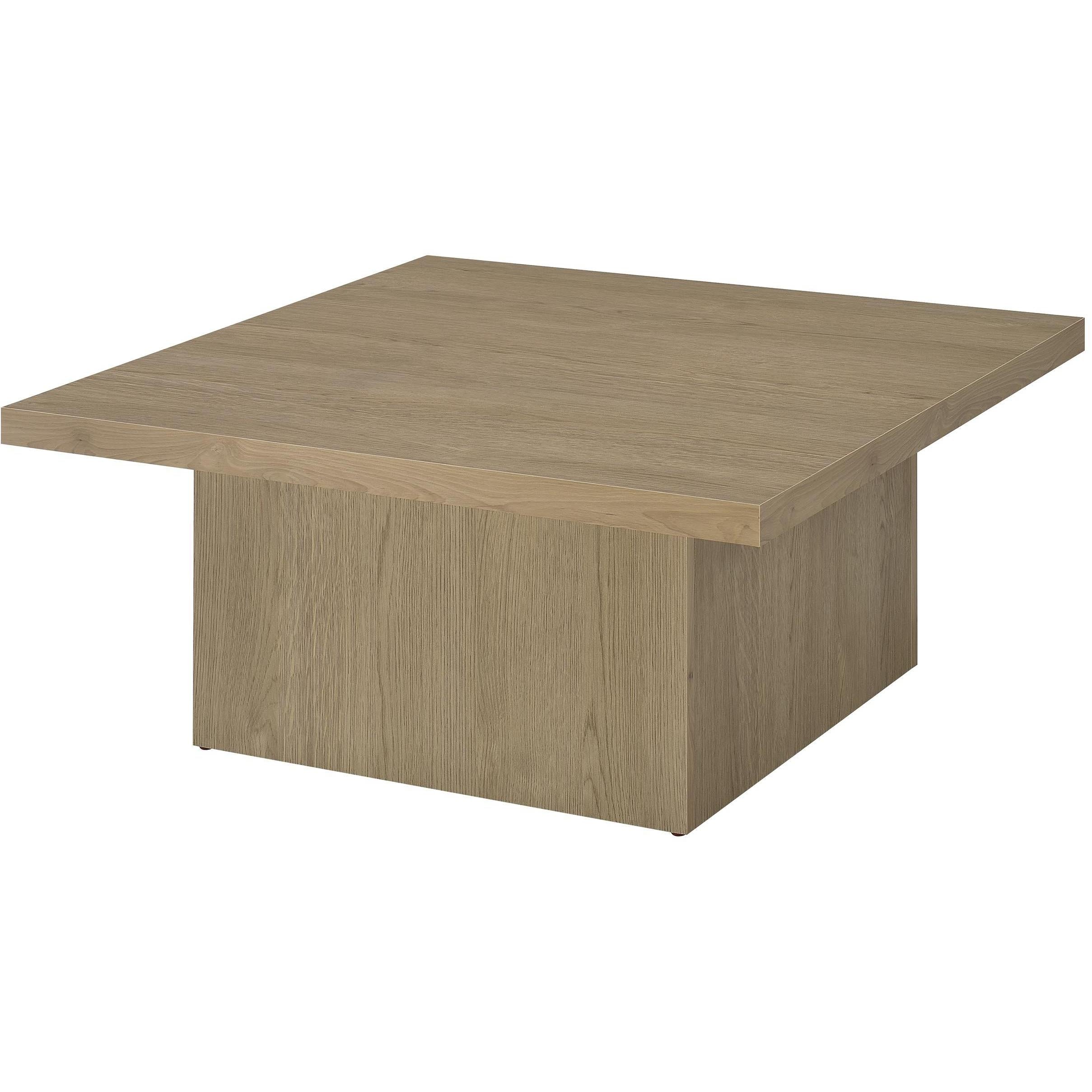  Coaster Furniture Devar 710918-S2 2-piece Square Cocktail Coffee End Table Set - Latte IMAGE 10