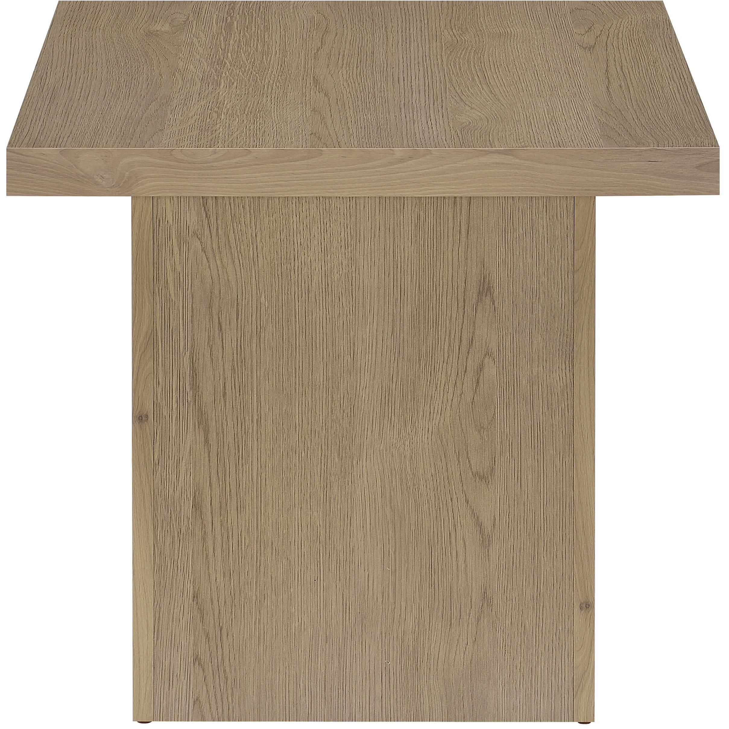  Coaster Furniture Devar 710918-S2 2-piece Square Cocktail Coffee End Table Set - Latte IMAGE 6