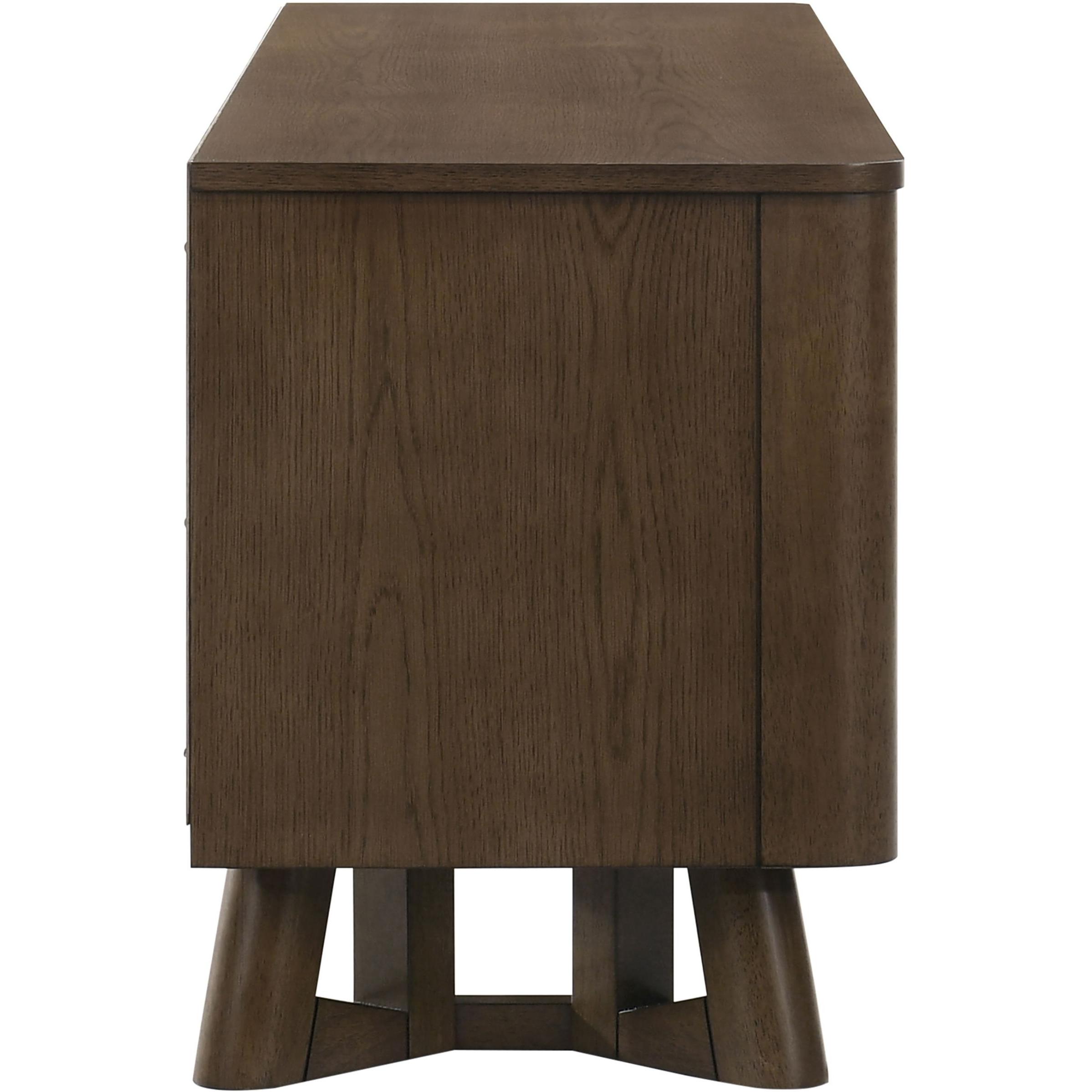  Coaster Furniture Trotter 720133 71-inch 4-Door Wood TV Stand Media Console - Brown IMAGE 11