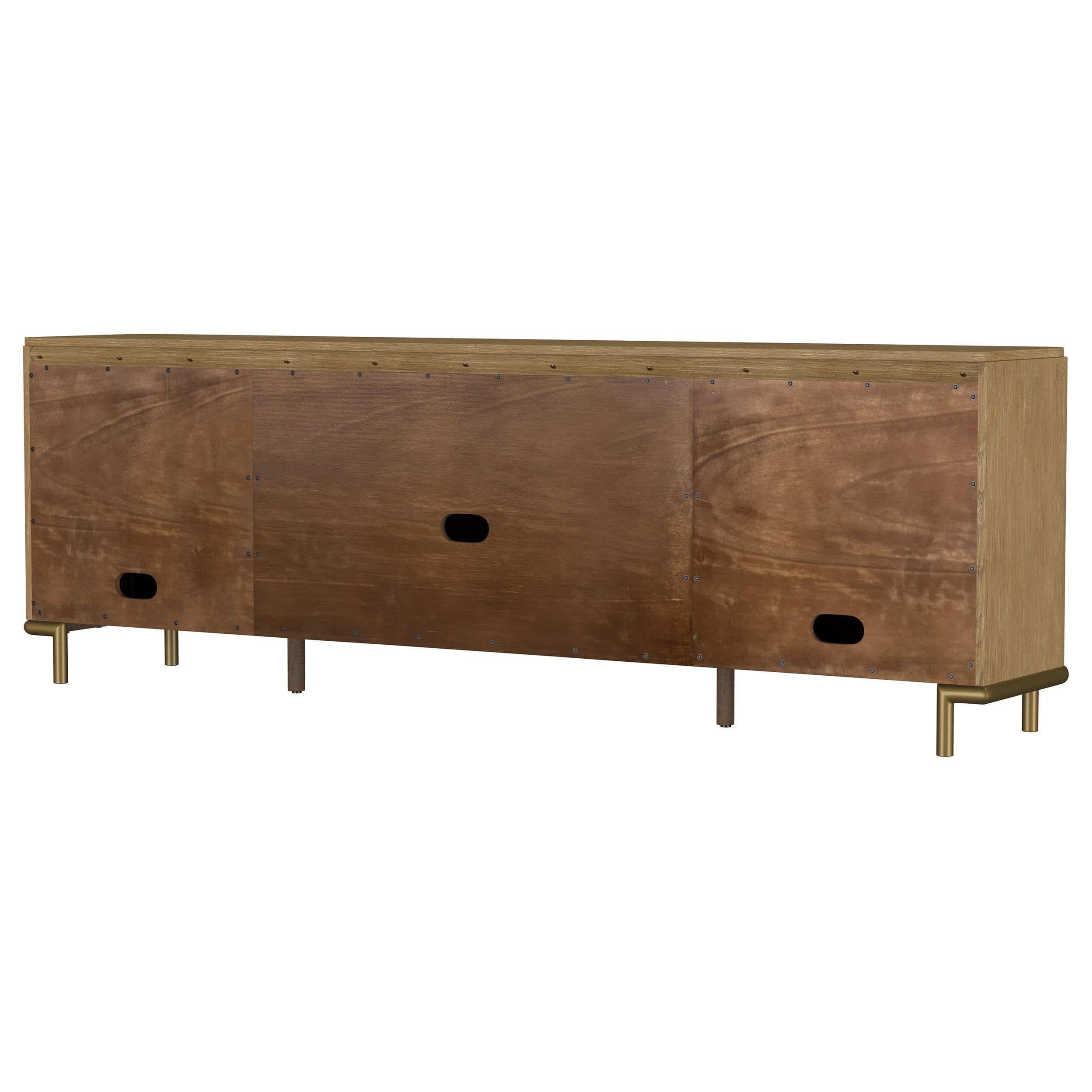  Coaster Furniture Arini 720253 Rattan Cane 2-door TV Stand Media Console - Sand Wash IMAGE 7
