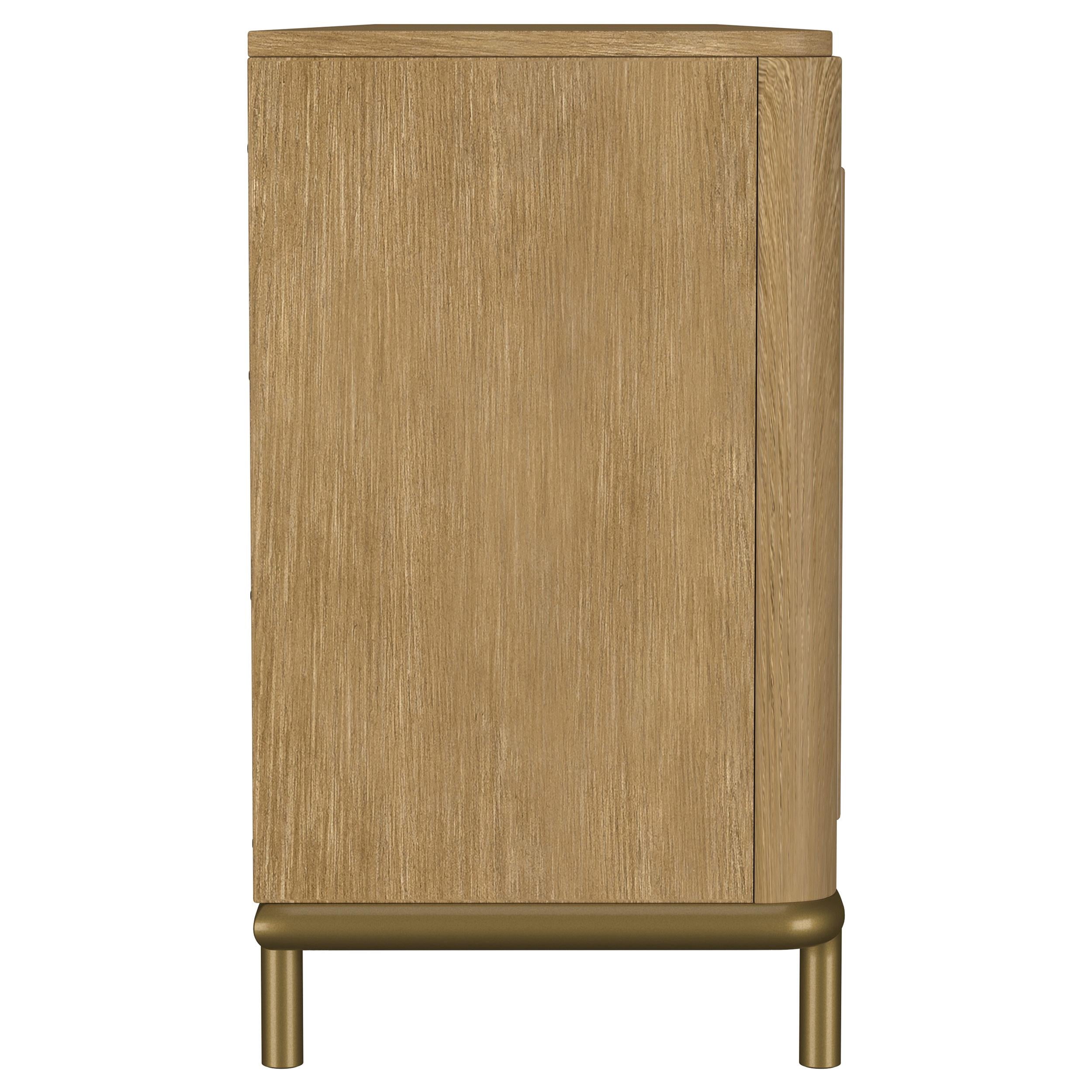  Coaster Furniture Arini 720253 Rattan Cane 2-door TV Stand Media Console - Sand Wash IMAGE 9