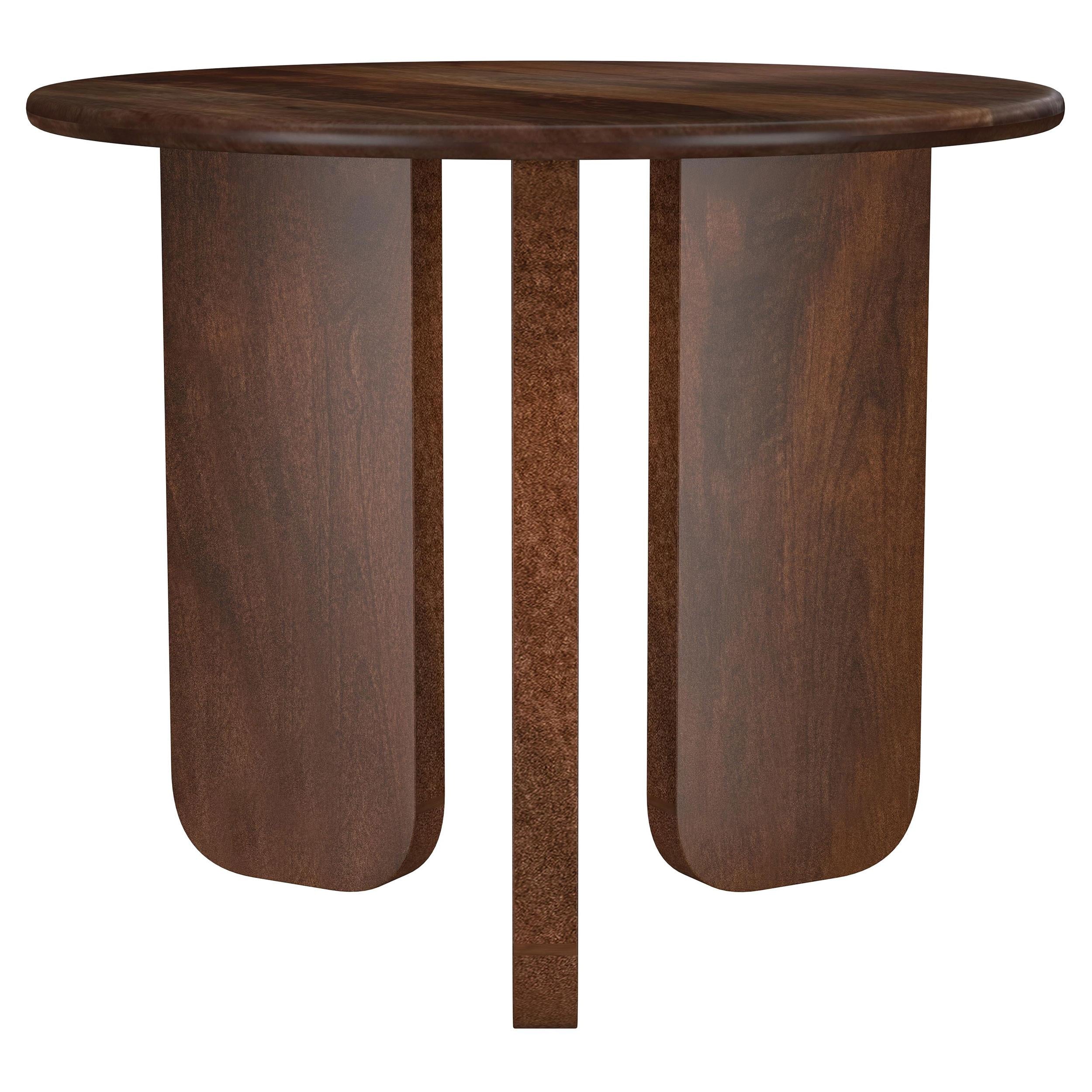  Coaster Furniture Dale 721998-S3 3-piece Solid Wood Coffee and End Table Set - Brown IMAGE 4